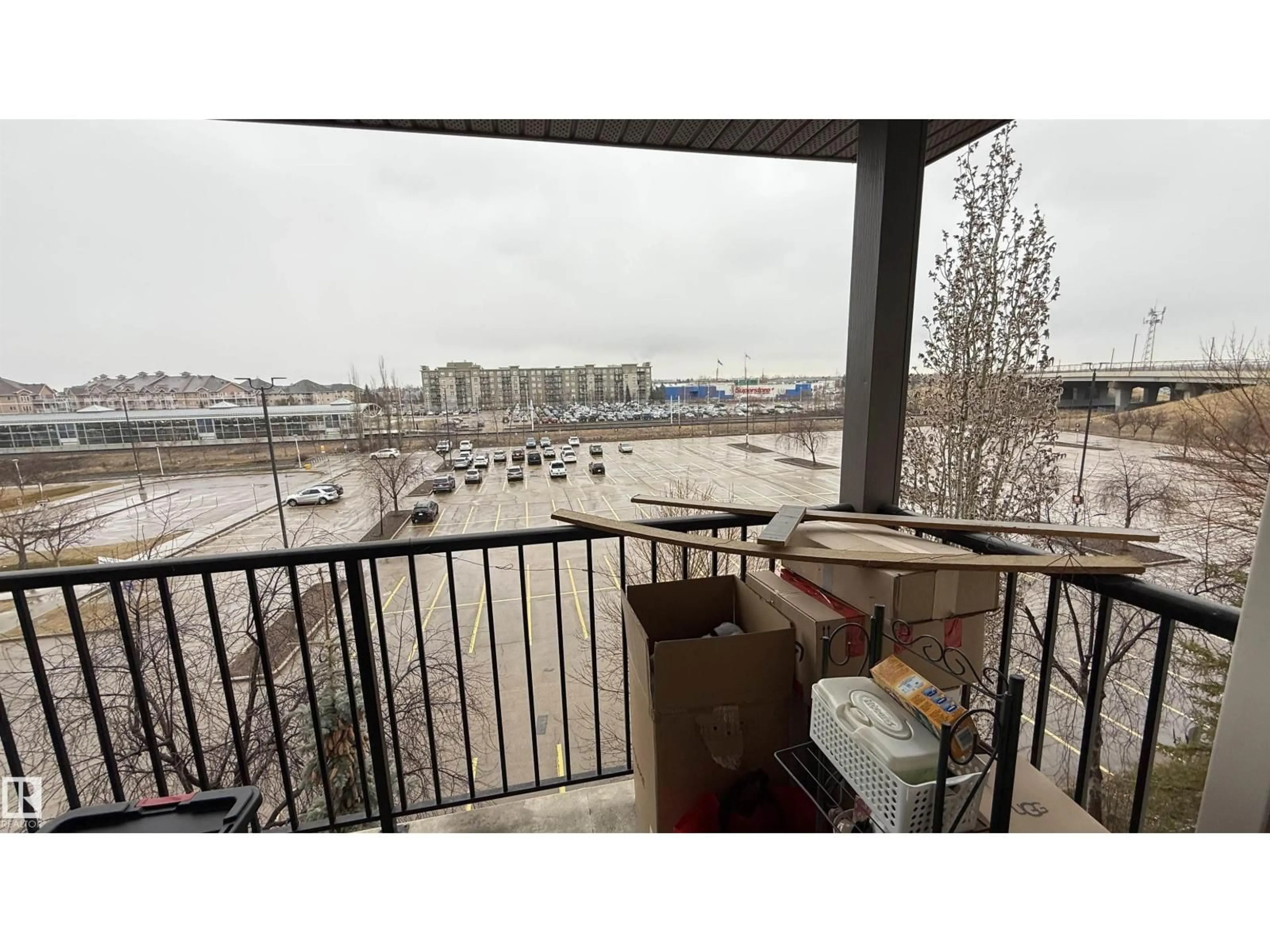 Balcony in the apartment, unknown for 309 - 408 CLAREVIEW STATION DR, Edmonton Alberta T5Y0C5