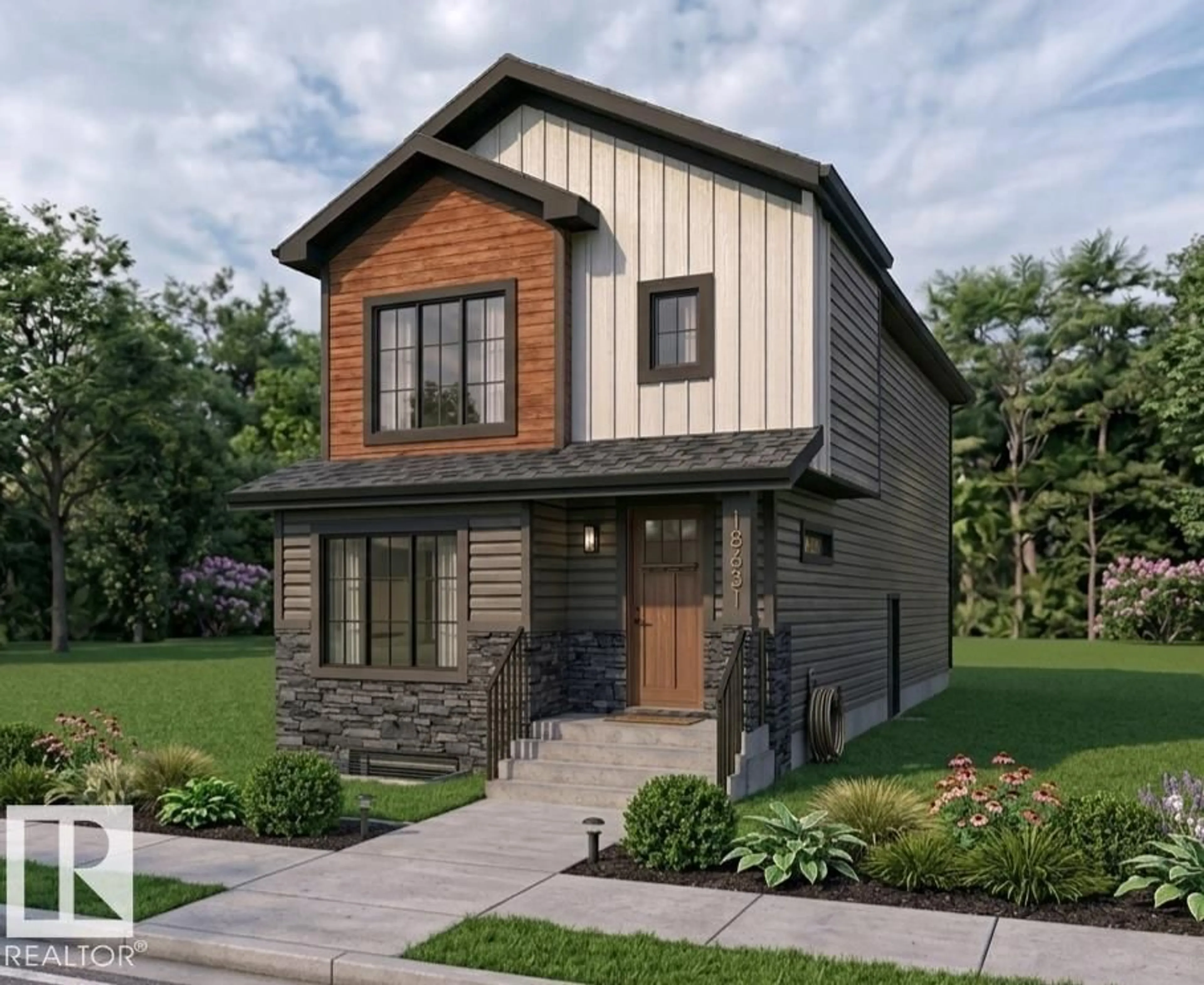 Home with brick exterior material, street for NW - 18631 130 ST, Edmonton Alberta T6V0N3