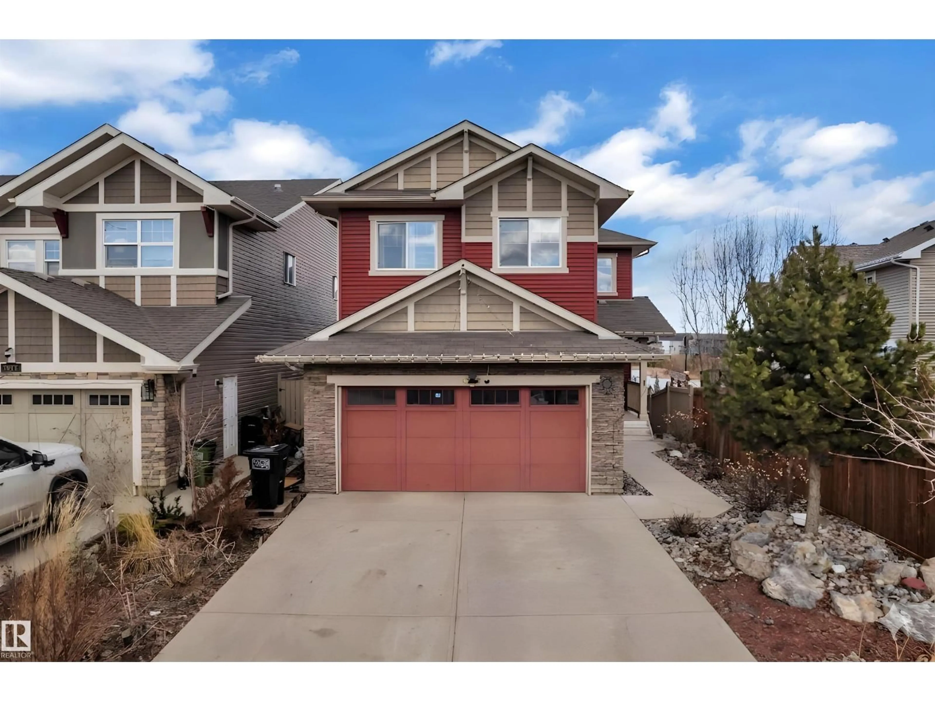 Home with vinyl exterior material, street for SW - 3071 CARPENTER LANDING LD, Edmonton Alberta T6W2Y9