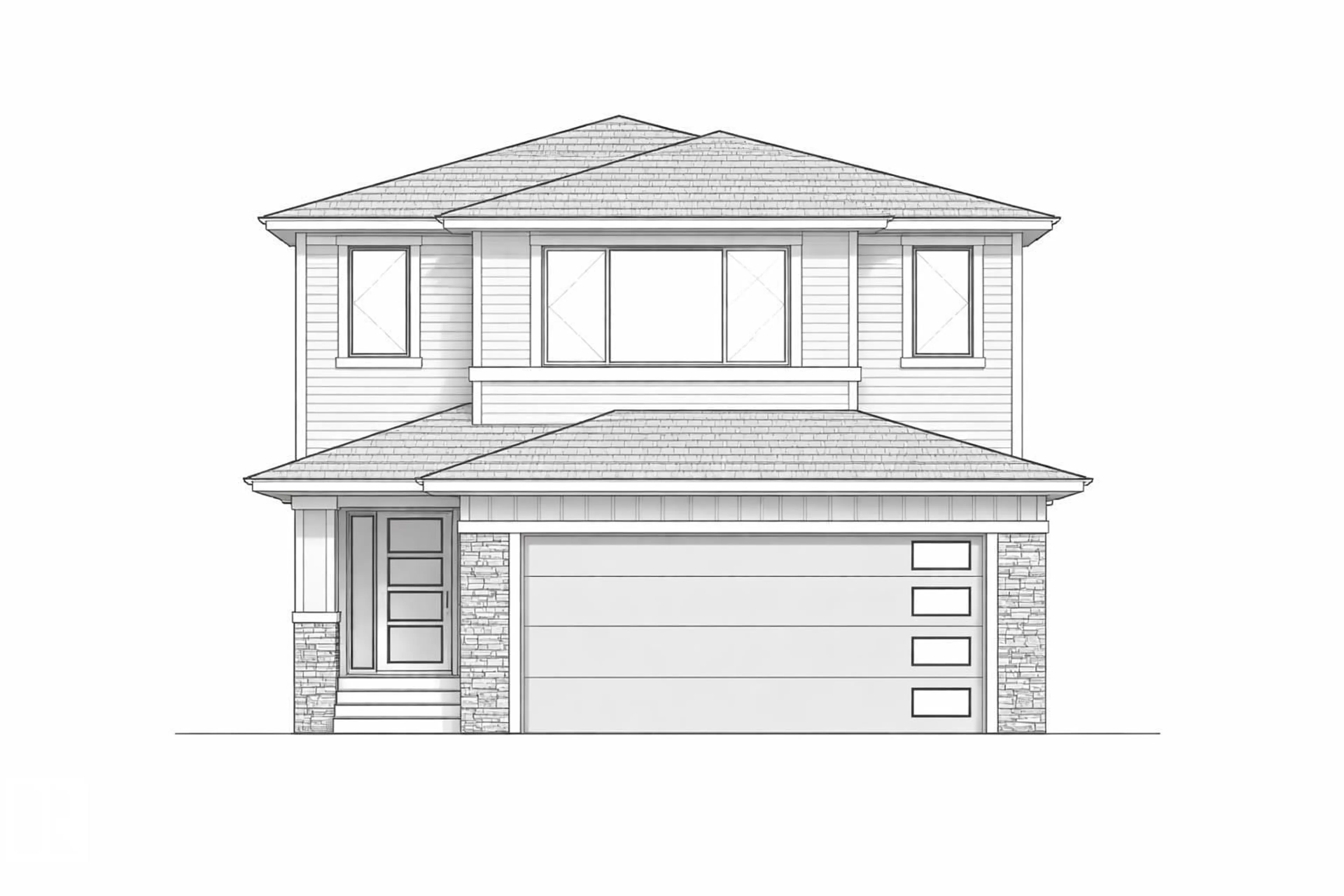 Home with brick exterior material, building for NW - 8573 223A ST, Edmonton Alberta T5T7X2