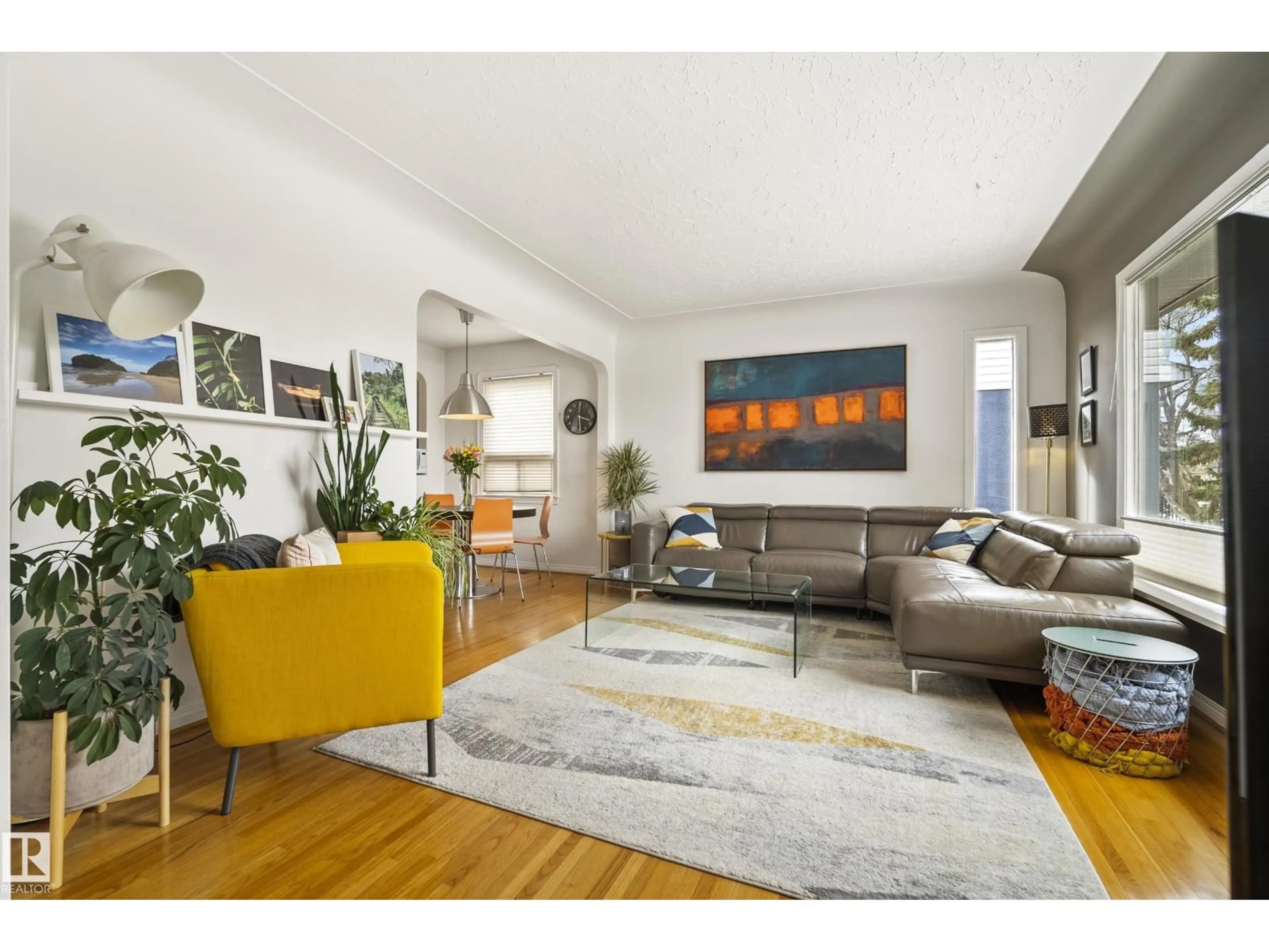 Living room with furniture, unknown for NW - 13519 110 A AV, Edmonton Alberta T5M2M8