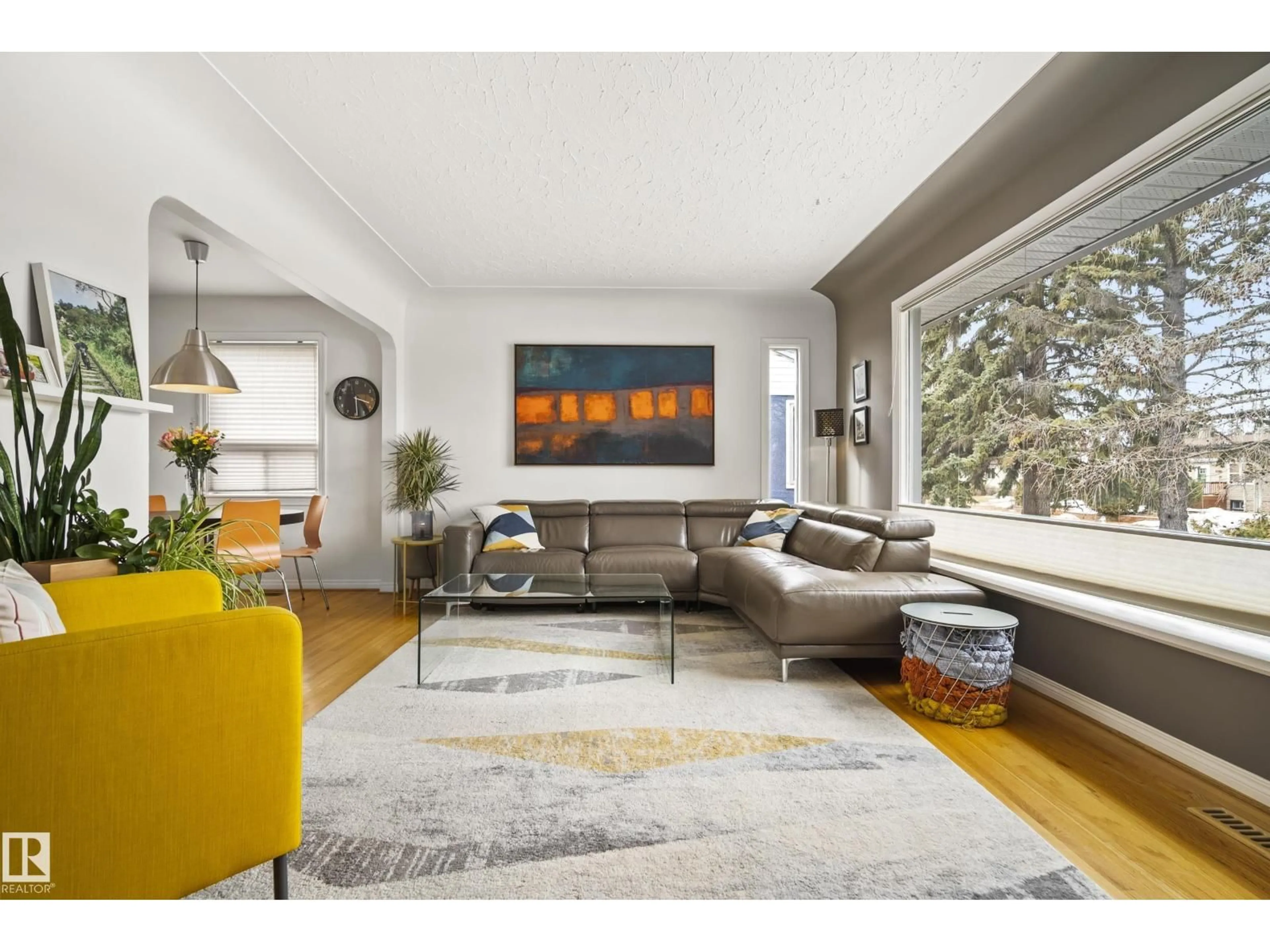 Living room with furniture, unknown for NW - 13519 110 A AV, Edmonton Alberta T5M2M8