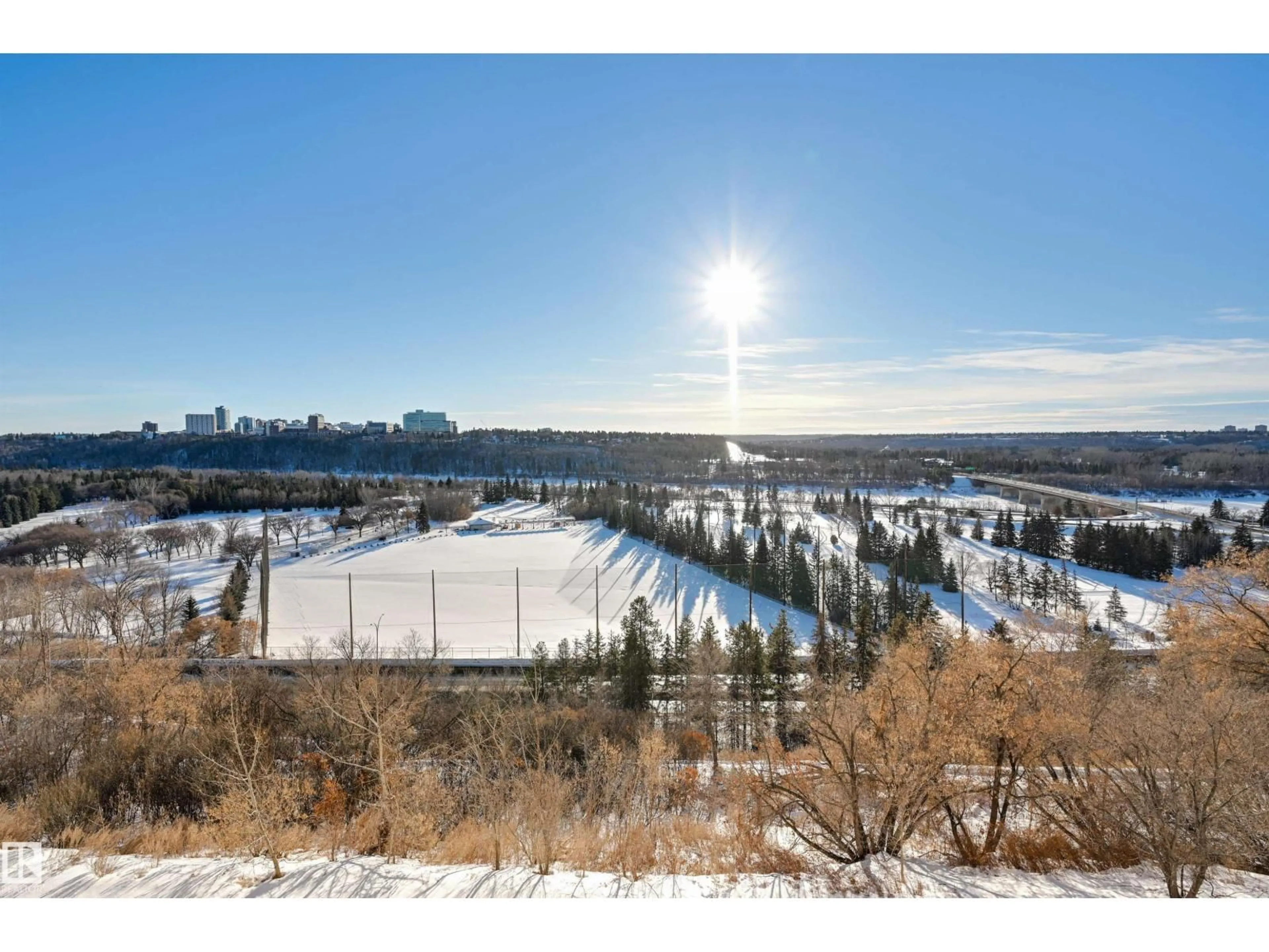 A pic from outside/outdoor area/front of a property/back of a property/a pic from drone, water/lake/river/ocean view for #406 - 12141 JASPER AV, Edmonton Alberta T5N3X8