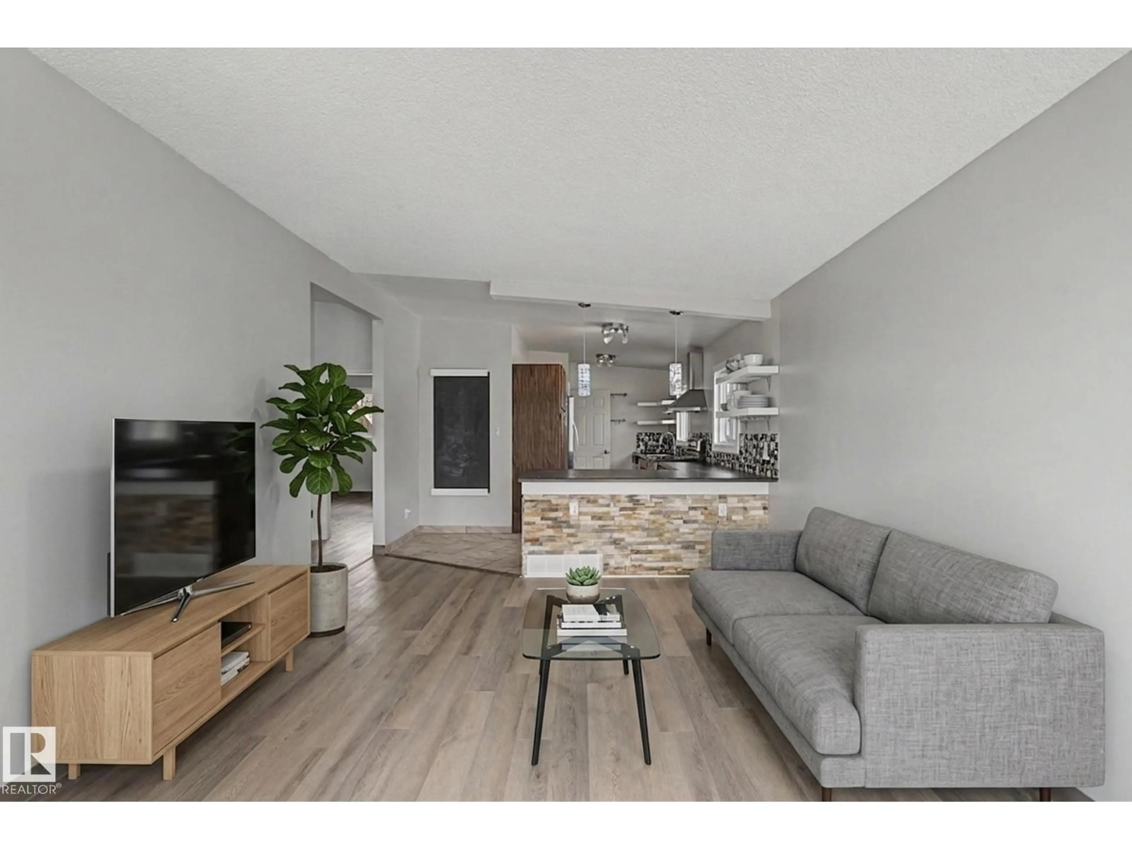 Living room with furniture, unknown for 5920 132 AV, Edmonton Alberta T5A0J1