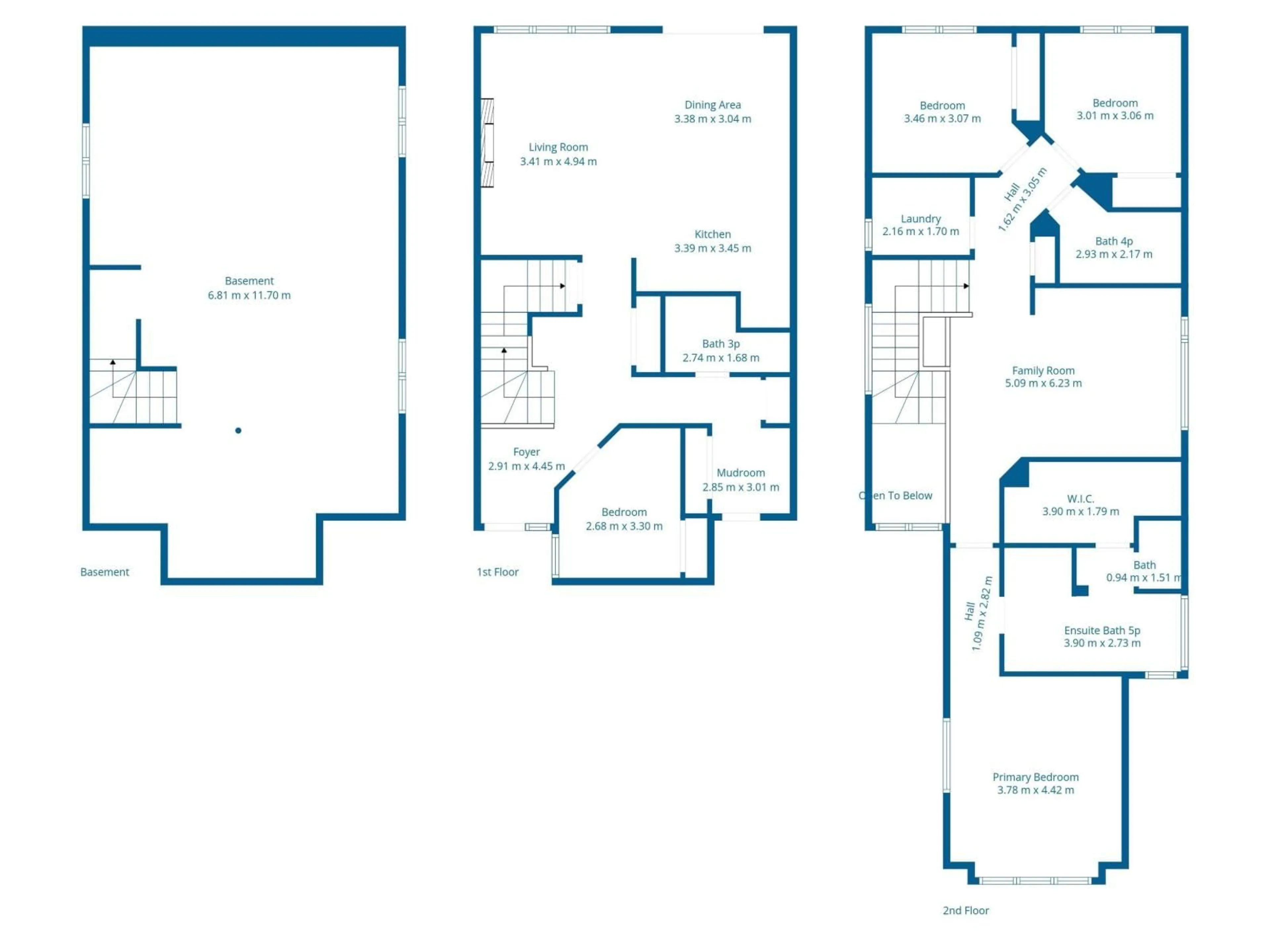 Floor plan for 3050 DIXON LANDING LD, Edmonton Alberta T6W5L2