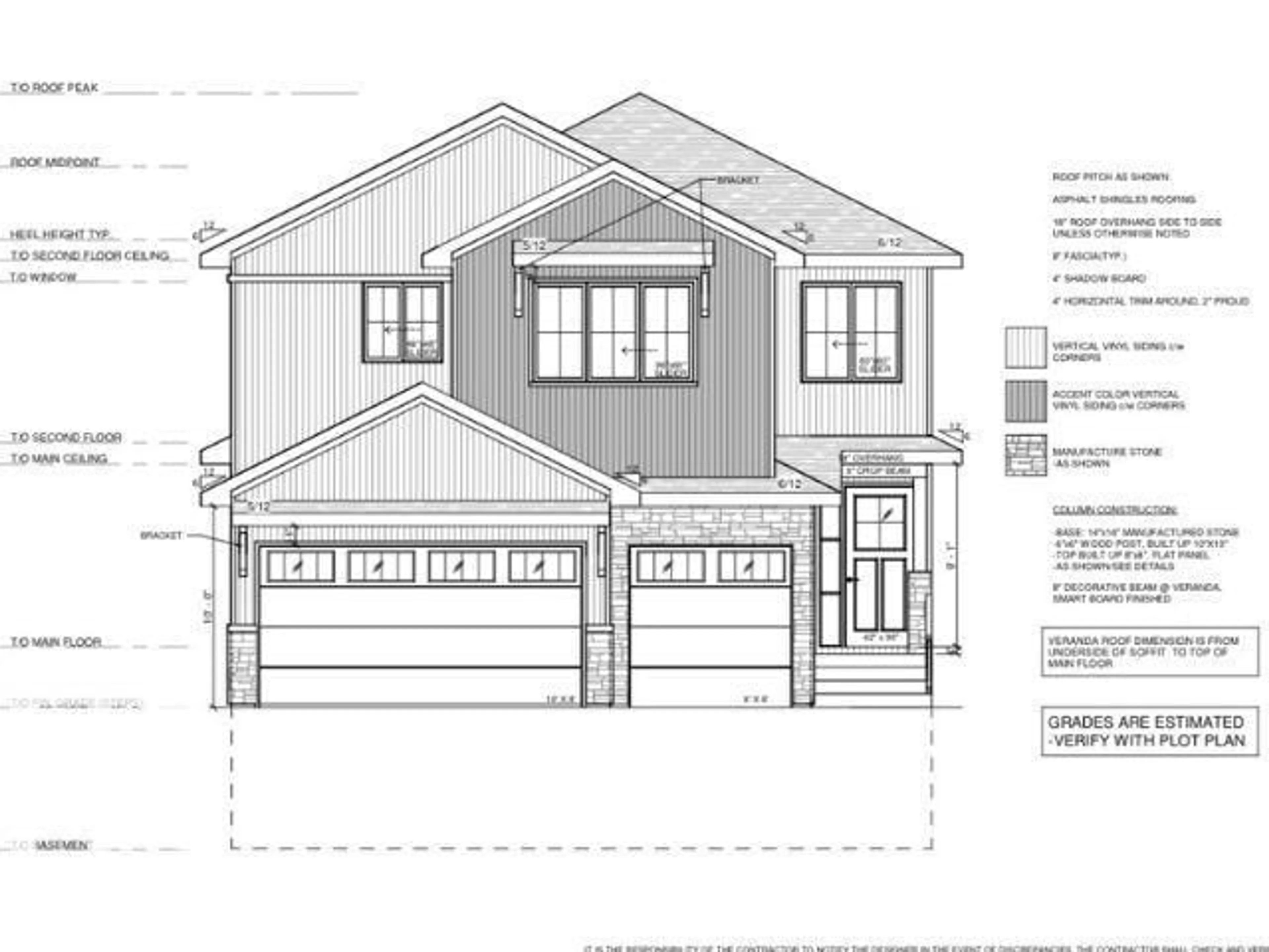Floor plan for 4012 40 ST, Beaumont Alberta T4X3B6
