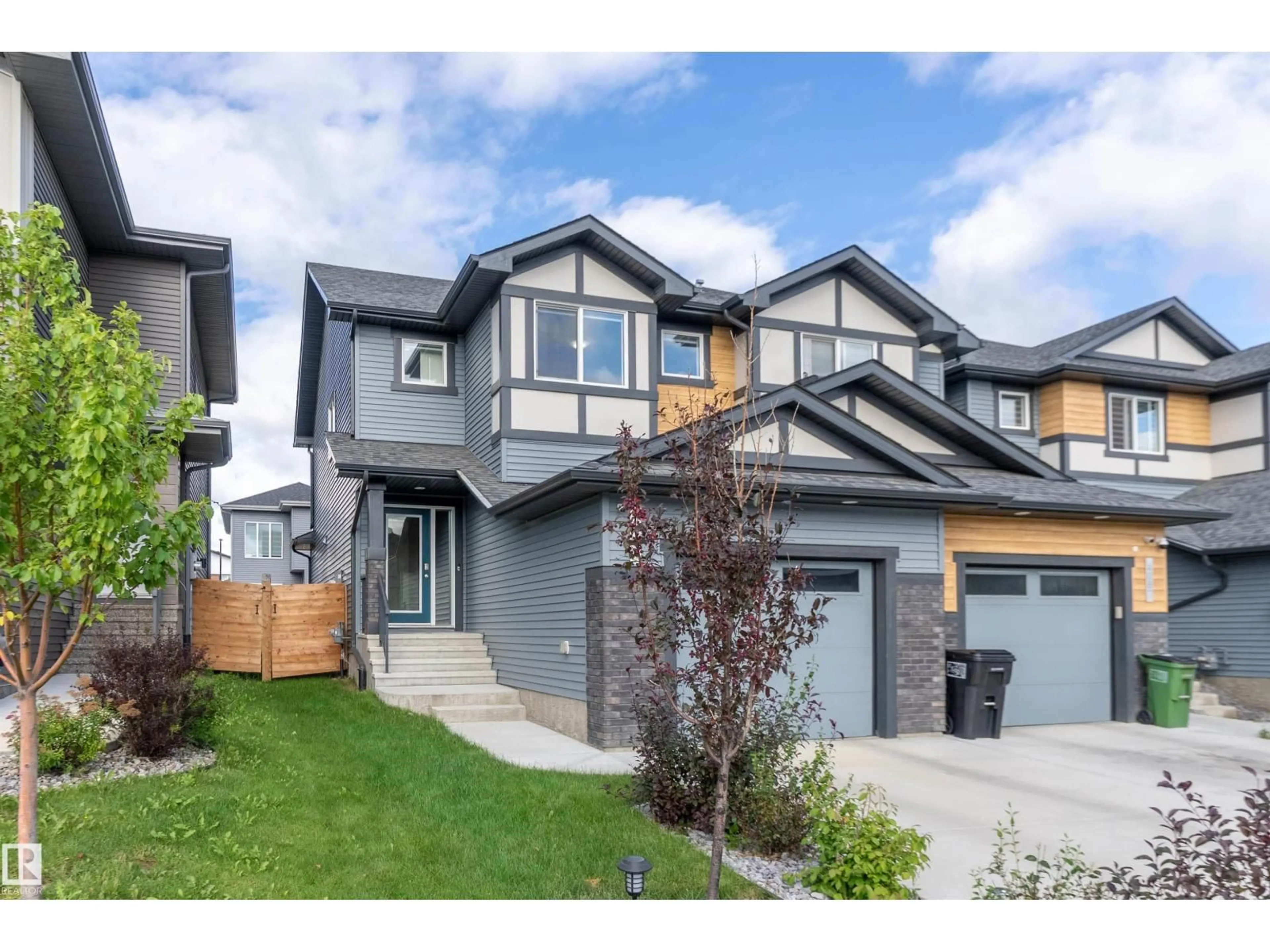 Home with vinyl exterior material, street for 410 41 ST, Edmonton Alberta T6X2L8