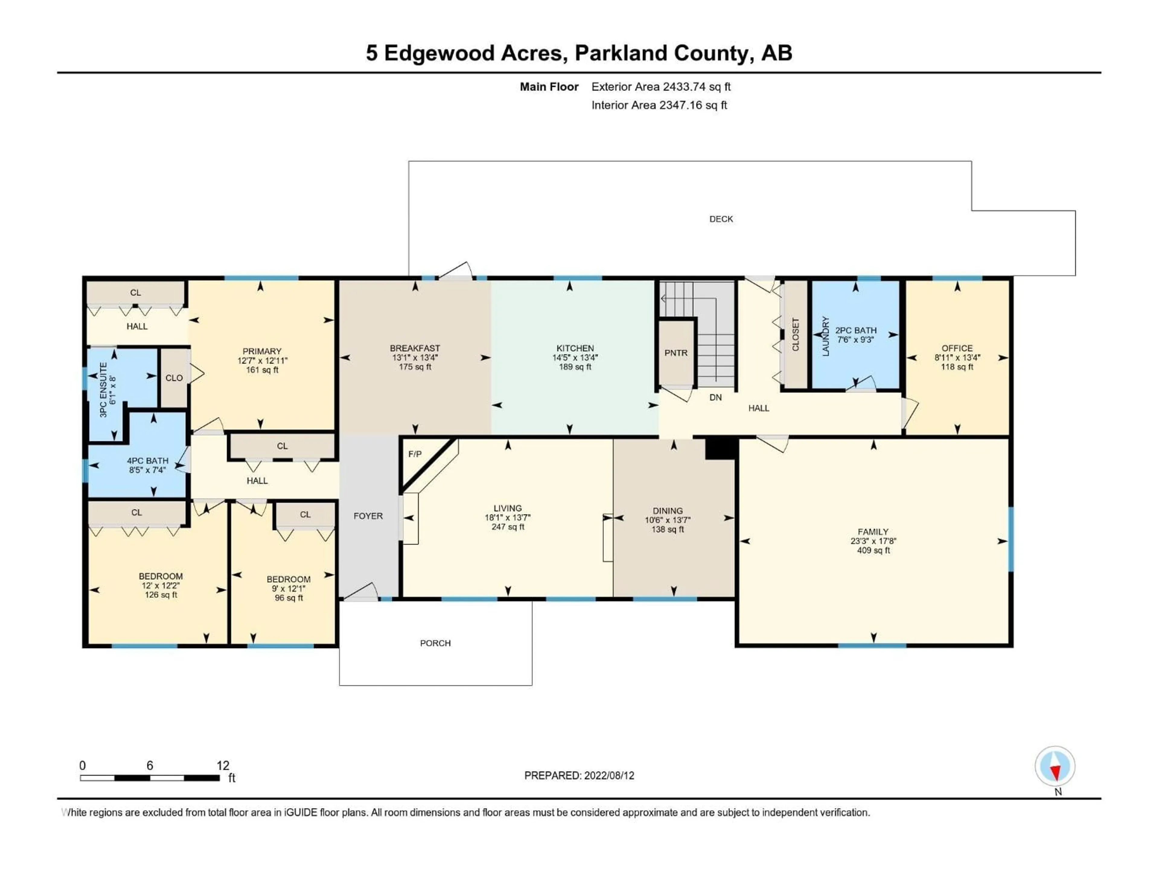 Floor plan for 5 - 51119 RGE ROAD 265, Rural Parkland County Alberta T7Y1E8