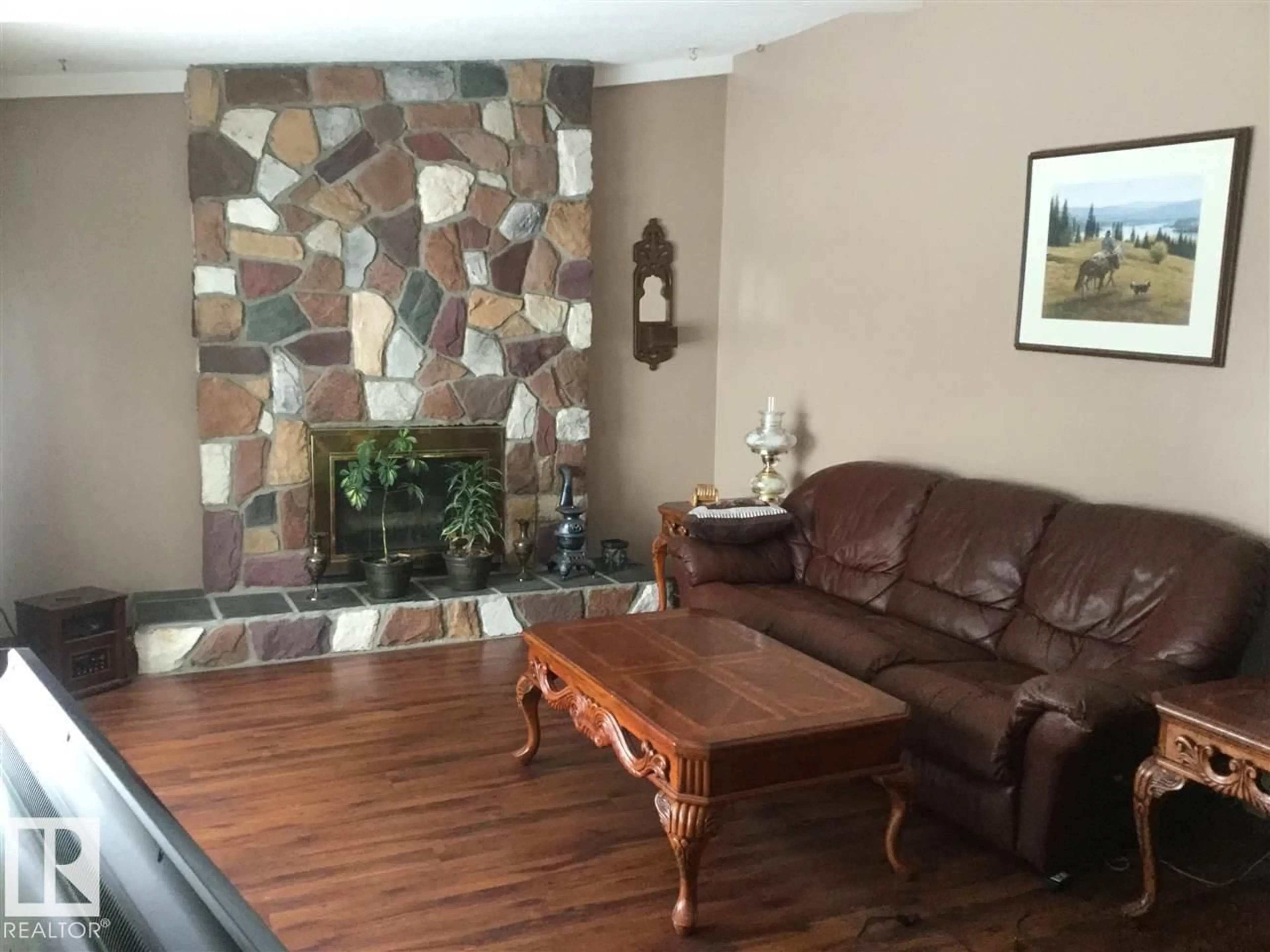 Living room with furniture, unknown for 4309 52 ST, Smoky Lake Town Alberta T0A3C0