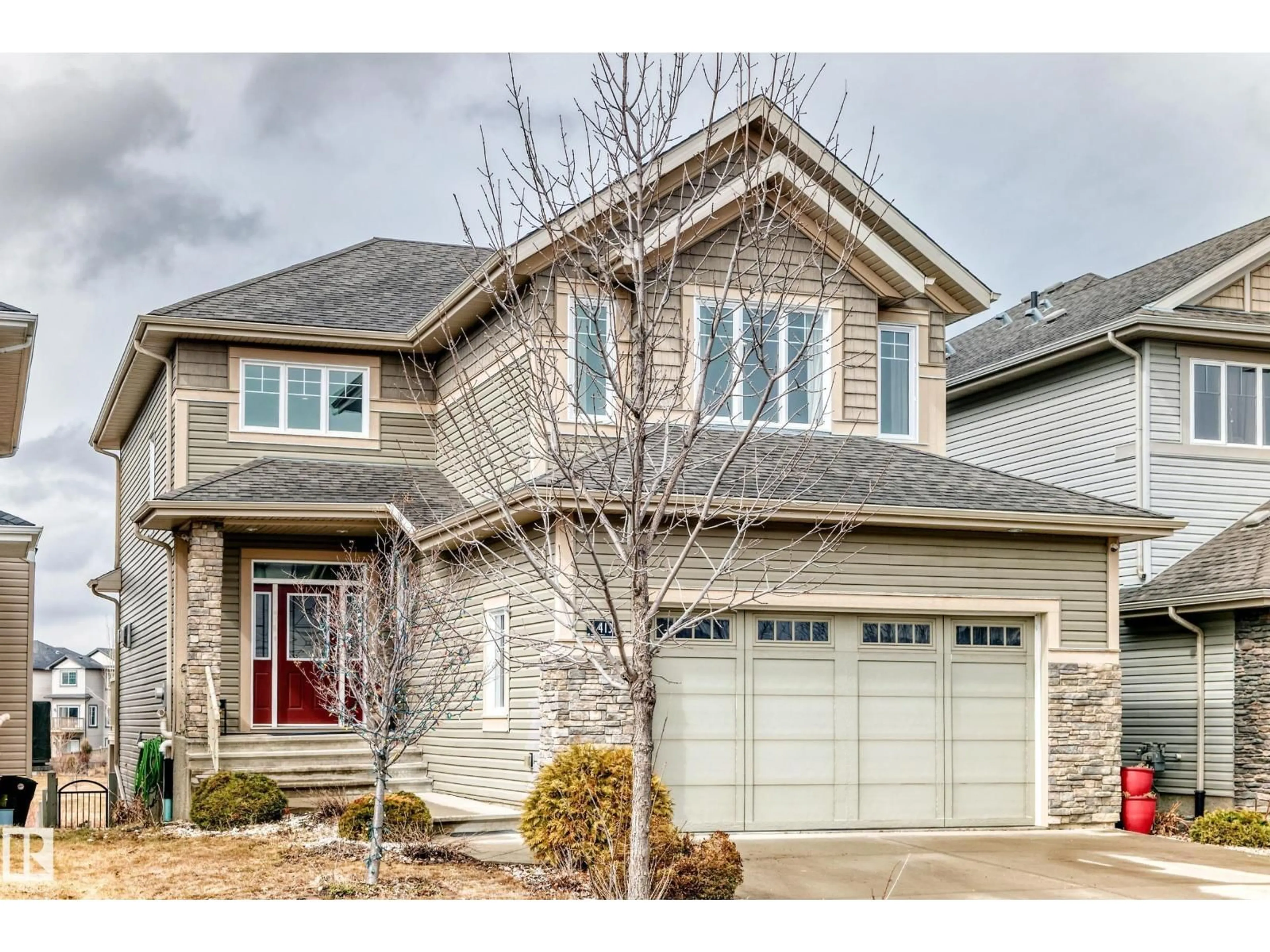 Home with brick exterior material, street for 4134 CHARLES LI SW, Edmonton Alberta T6W0Z5