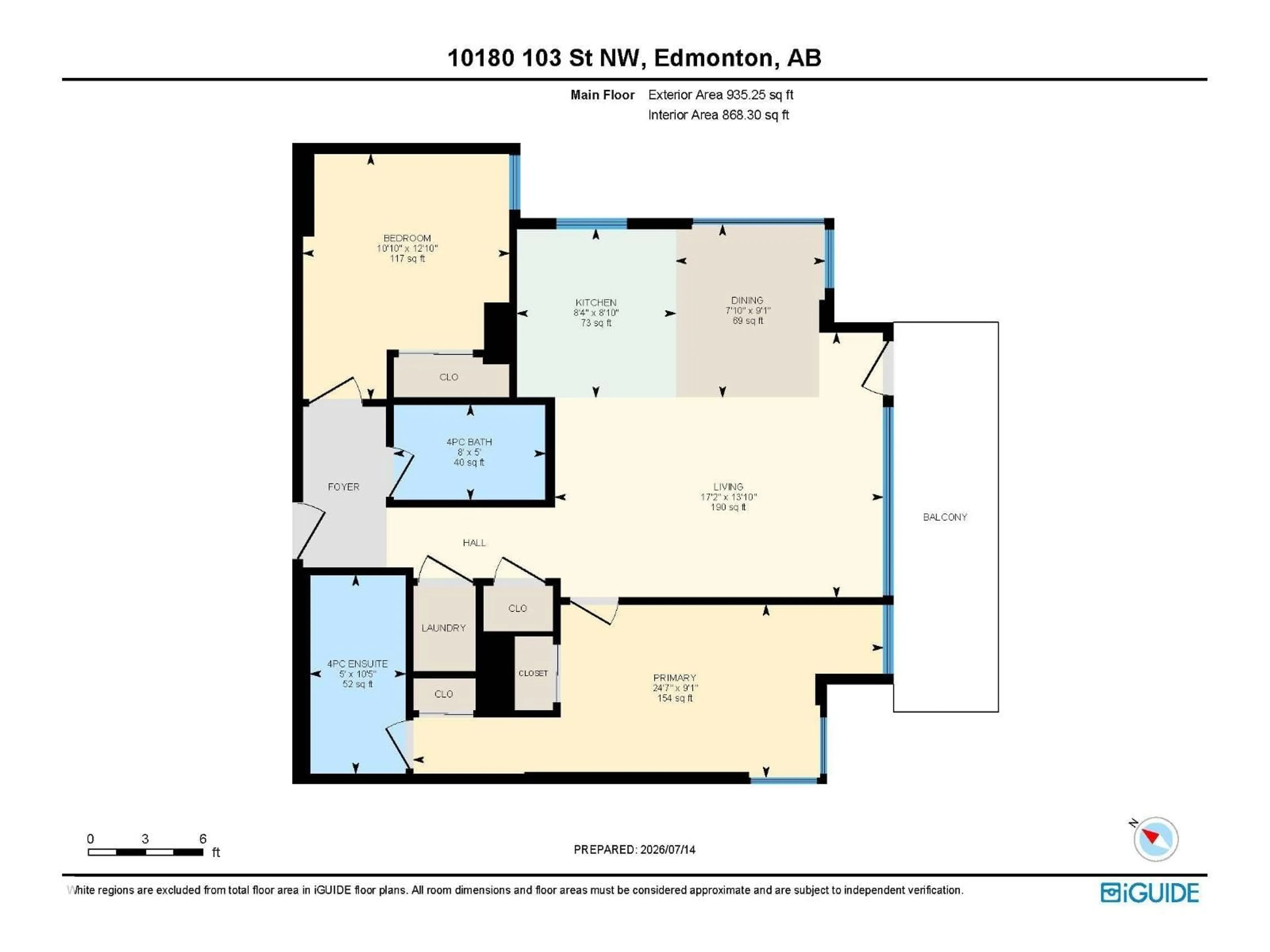 Floor plan for 1318 CLAREVIEW STATION DR, Edmonton Alberta T5Y0E6