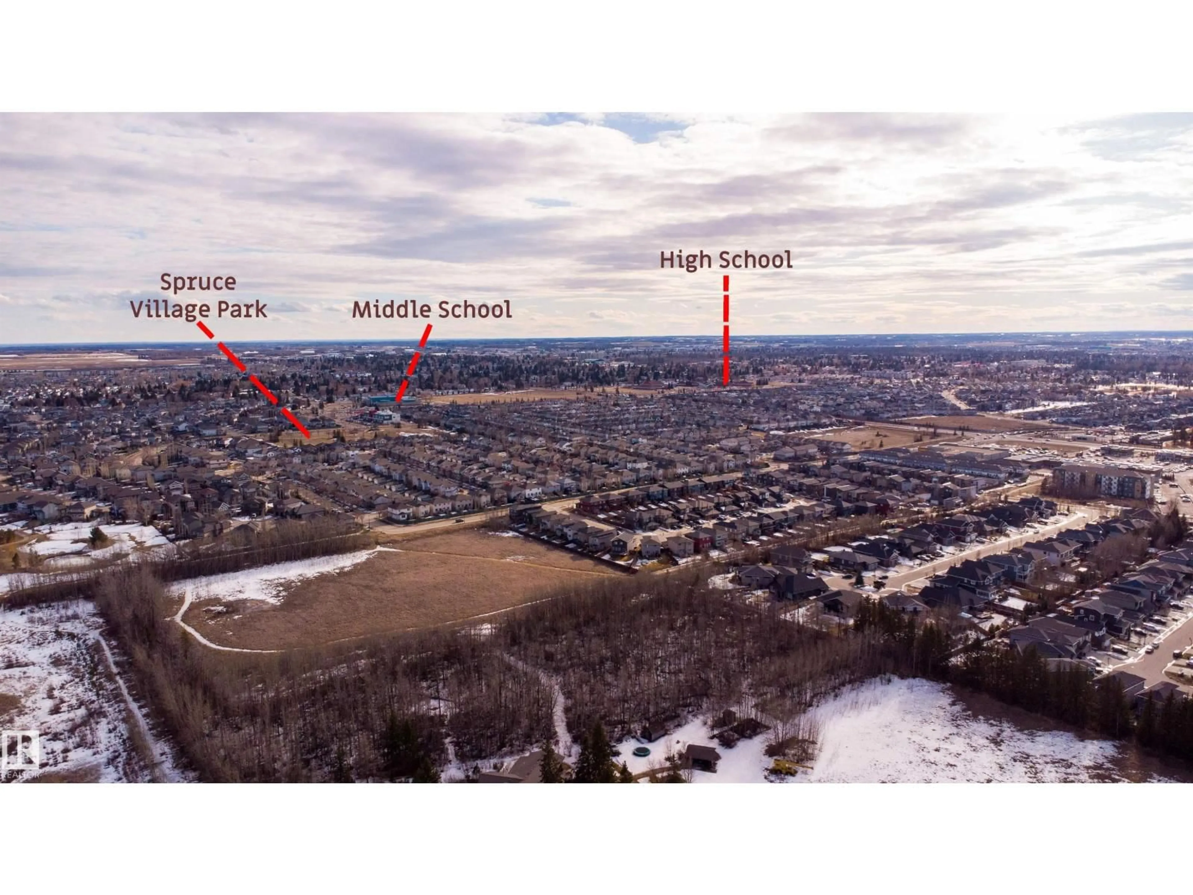 A pic from outside/outdoor area/front of a property/back of a property/a pic from drone, unknown for 15 GAMBEL, Spruce Grove Alberta T7X0B8