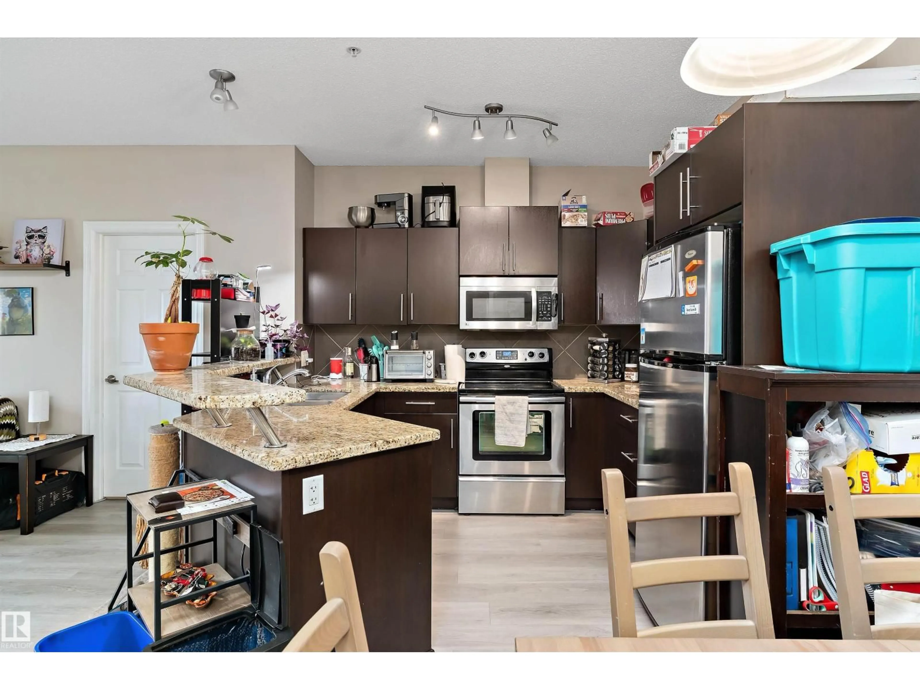 Open concept kitchen, unknown for #213 - 263 MACEWAN RD, Edmonton Alberta T6W0C4