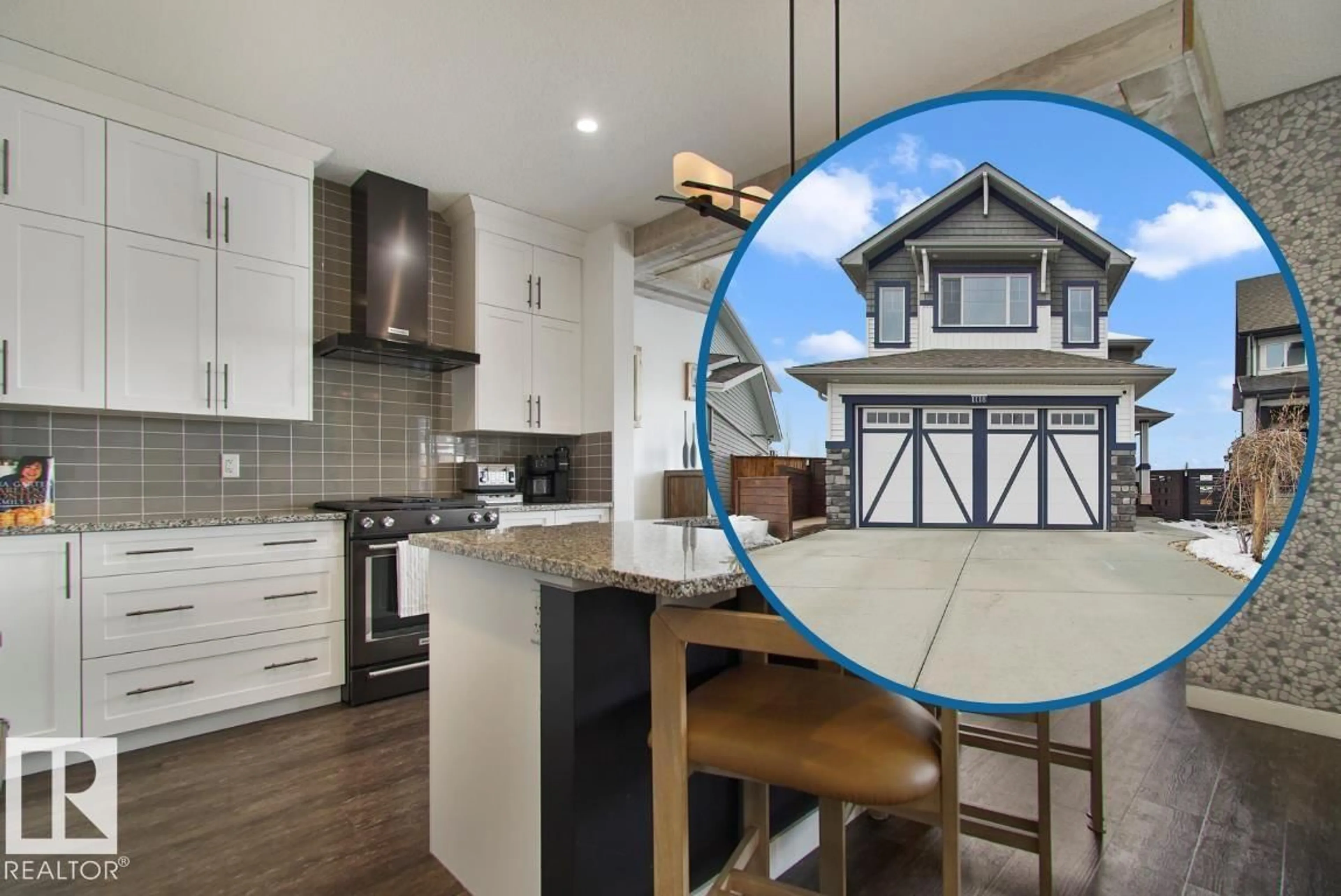 Open concept kitchen, unknown for 1116 SANDSTONE BV, Sherwood Park Alberta T8H0Z5