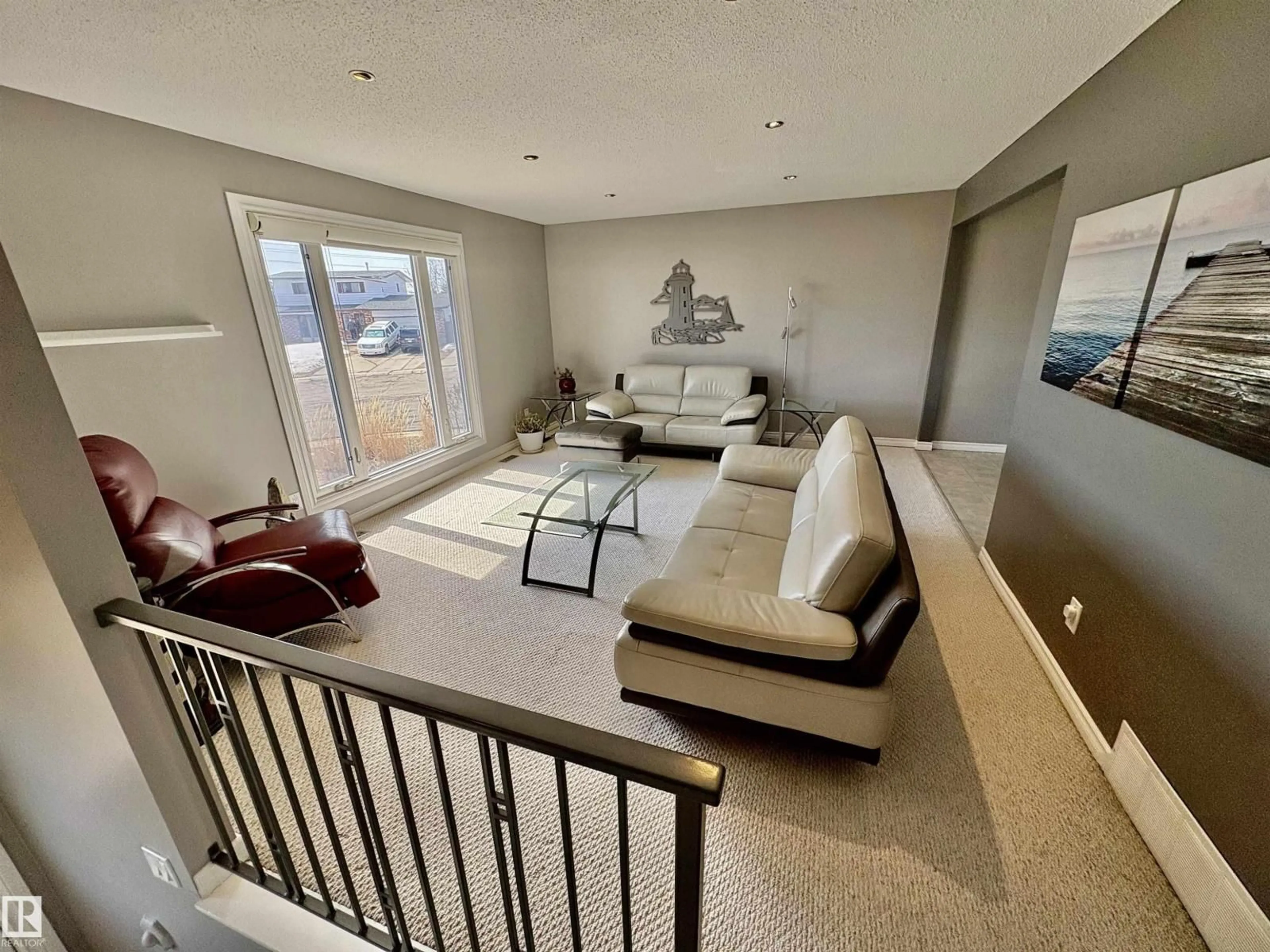 Living room with furniture, unknown for 11424 164 AV, Edmonton Alberta T5X3W2