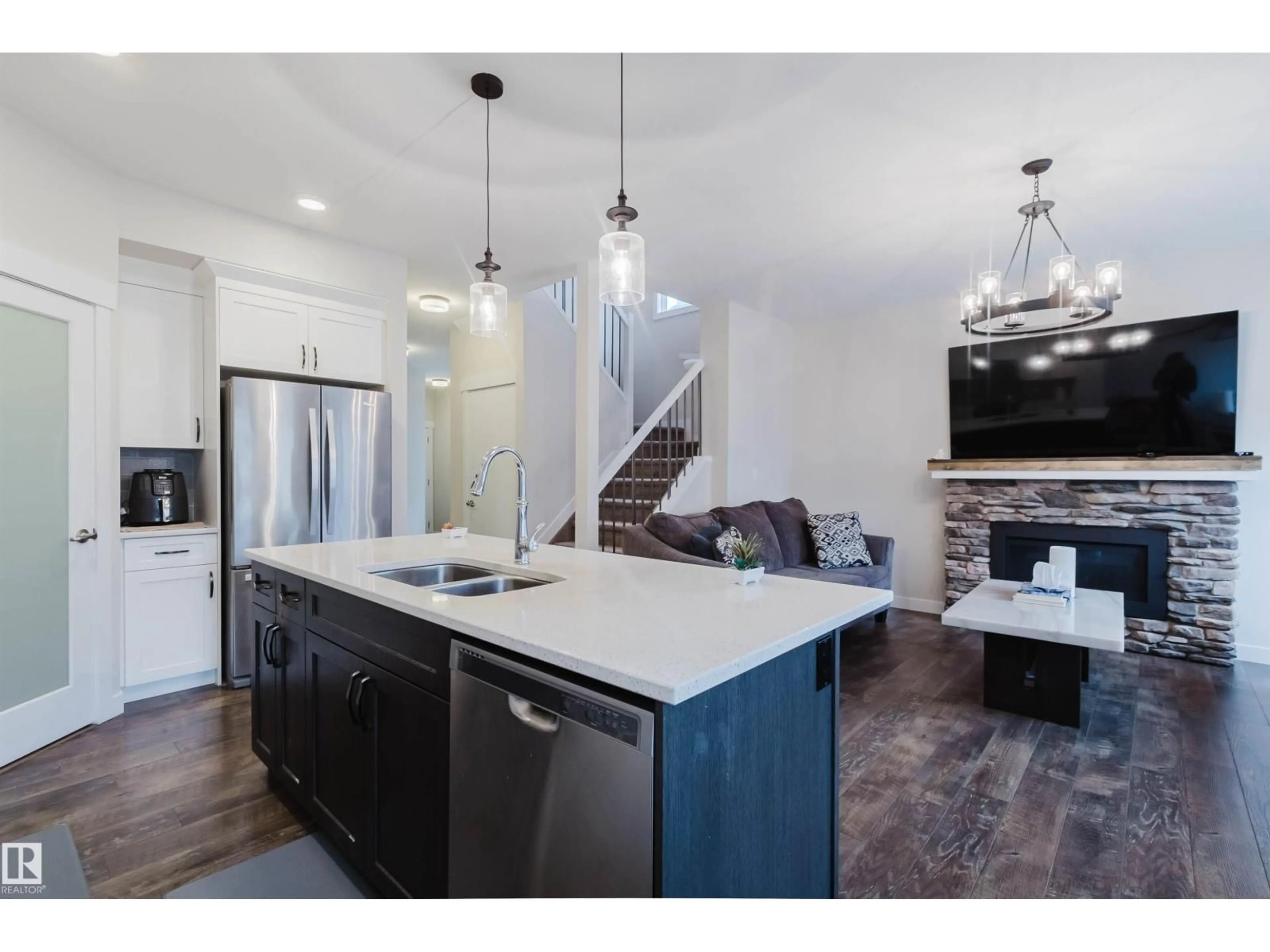 Open concept kitchen, unknown for 2878 KOSHAL CR, Edmonton Alberta T6W3J8