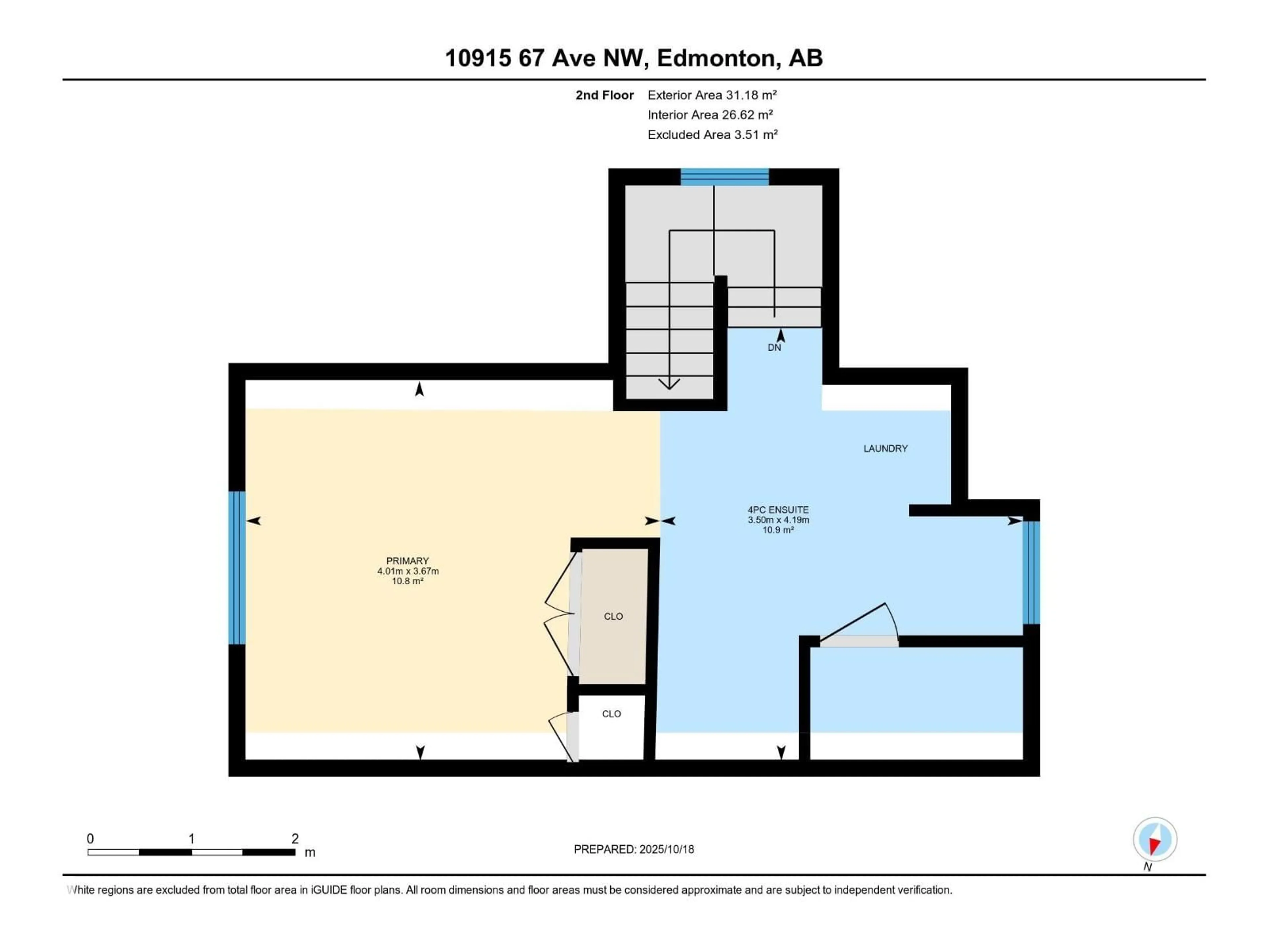 Floor plan for 10915 67 AV, Edmonton Alberta T6H2A5