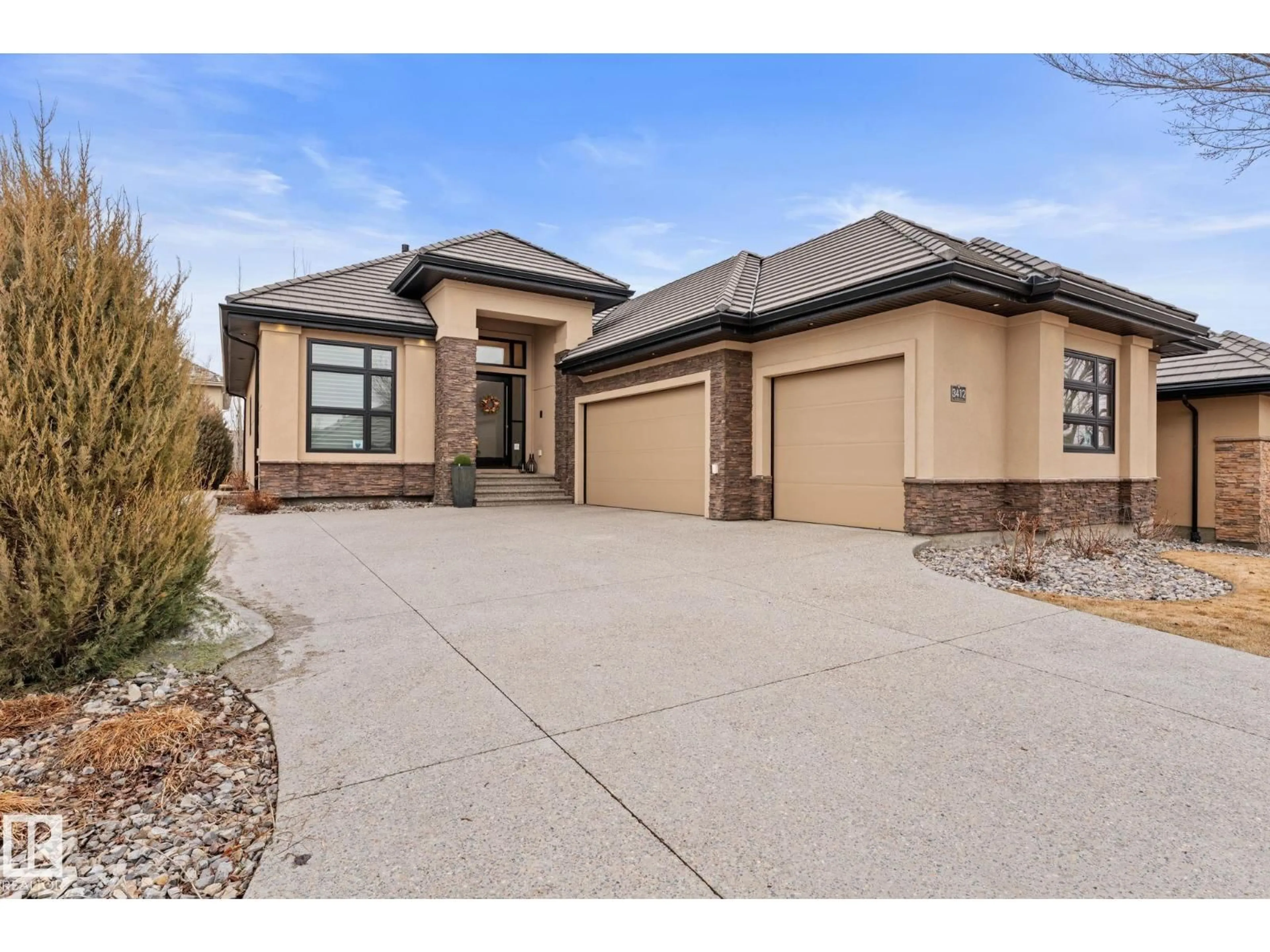 Home with brick exterior material, street for 3412 WATSON PL, Edmonton Alberta T6W0P3