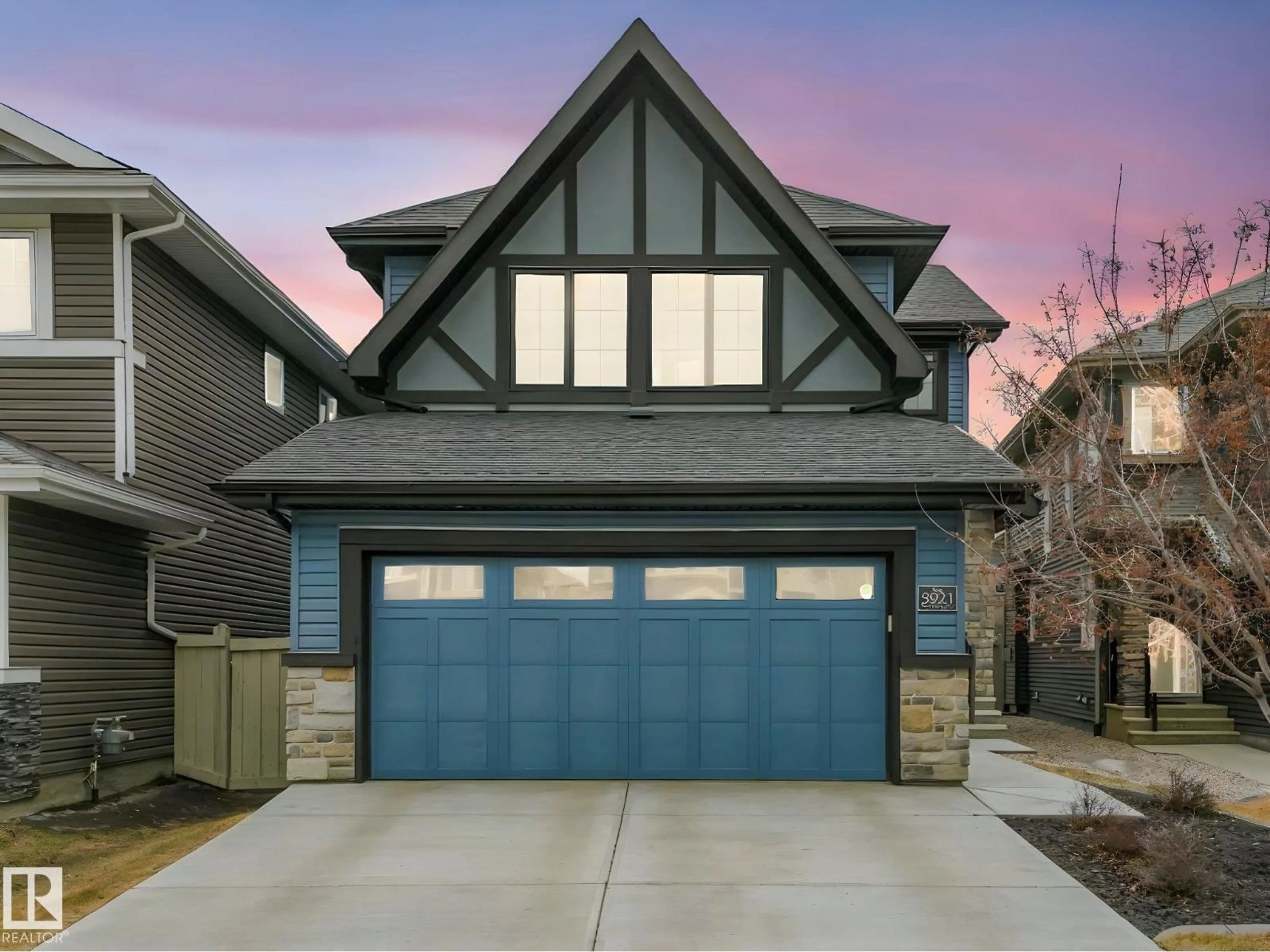 Home with brick exterior material, street for 5921 EDMONDS CR, Edmonton Alberta T6M0N7