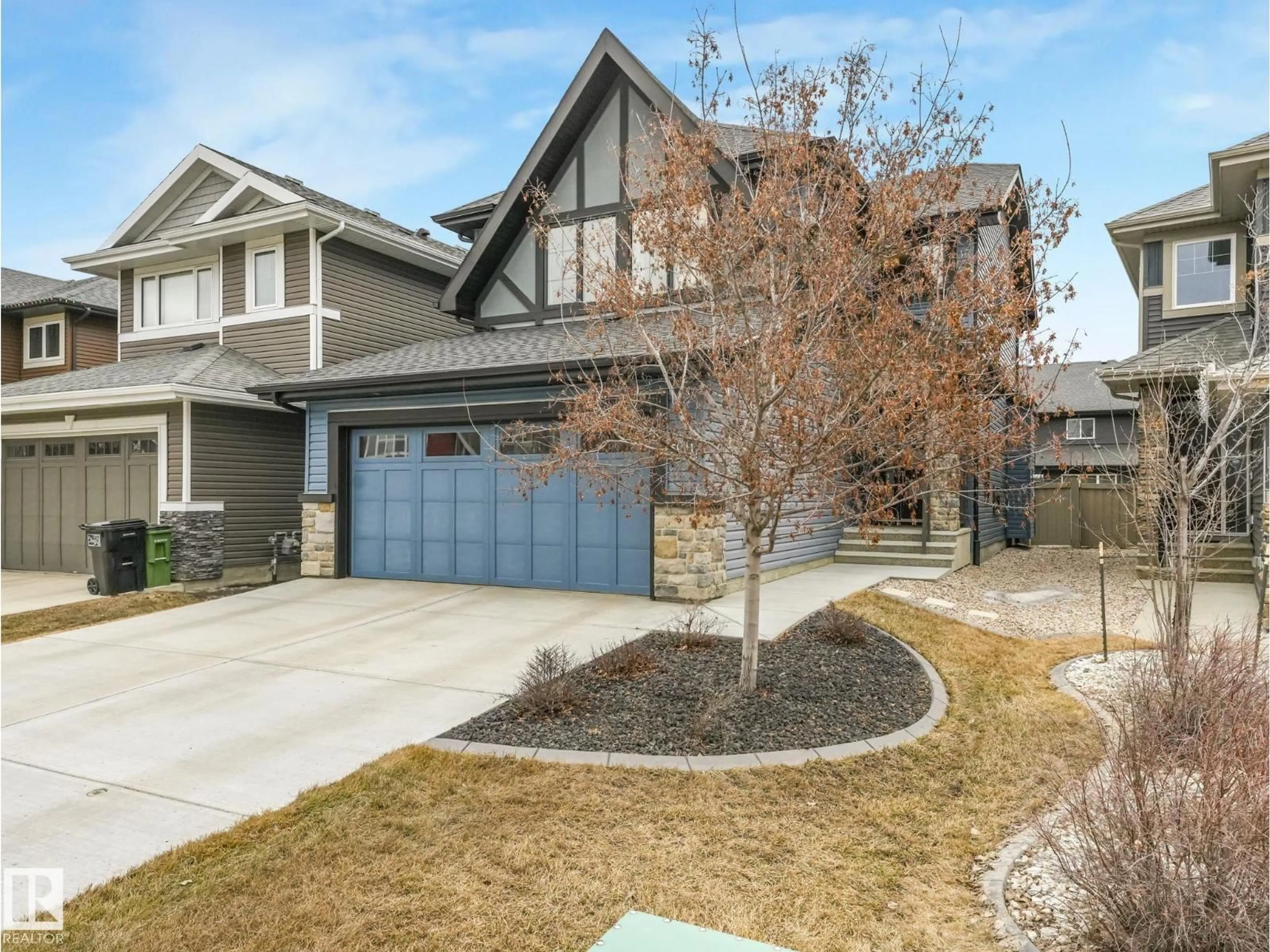 Home with brick exterior material, street for 5921 EDMONDS CR, Edmonton Alberta T6M0N7