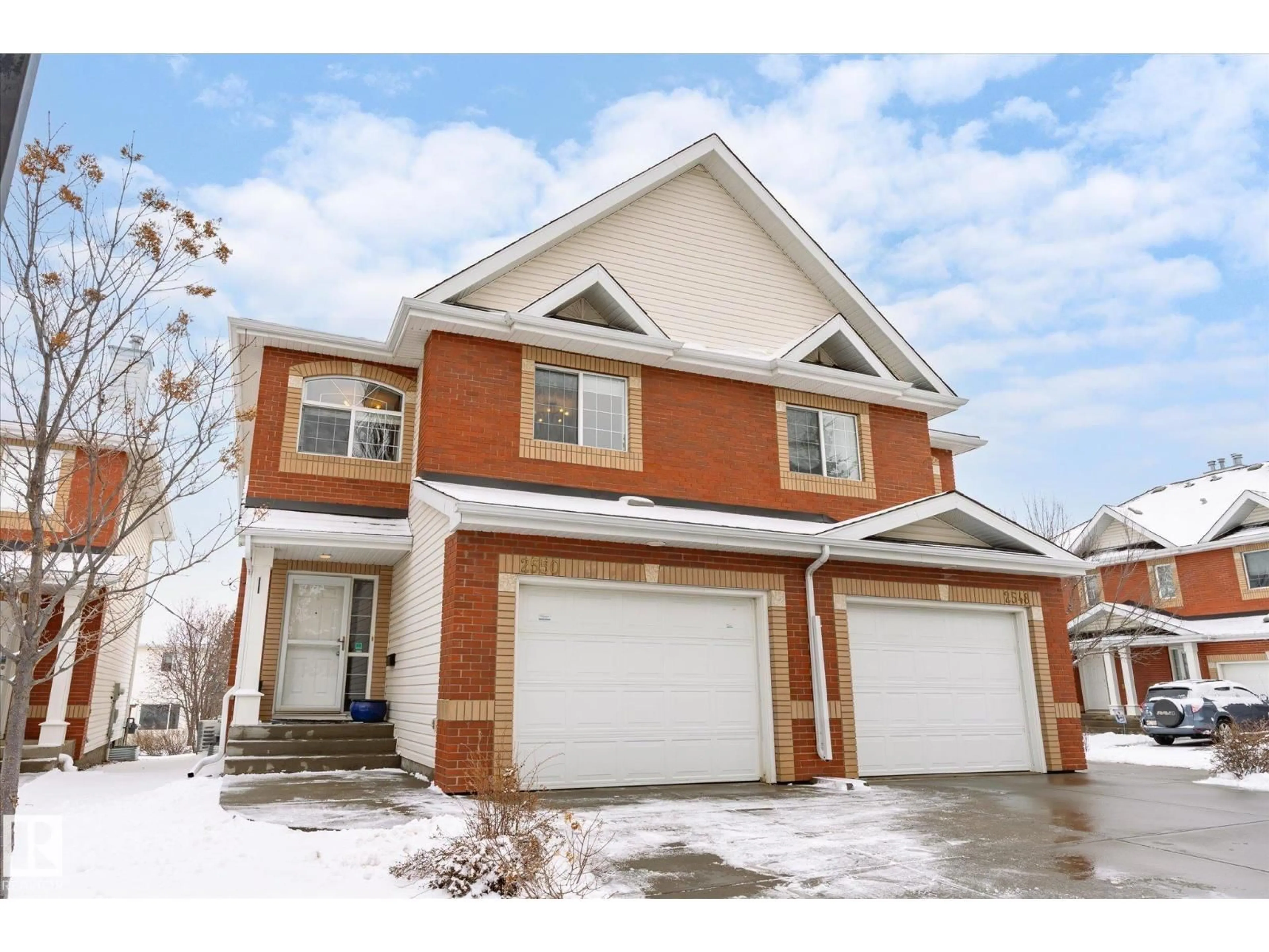 Home with brick exterior material, street for 2550 RABBIT HILL RD, Edmonton Alberta T6R2Y9