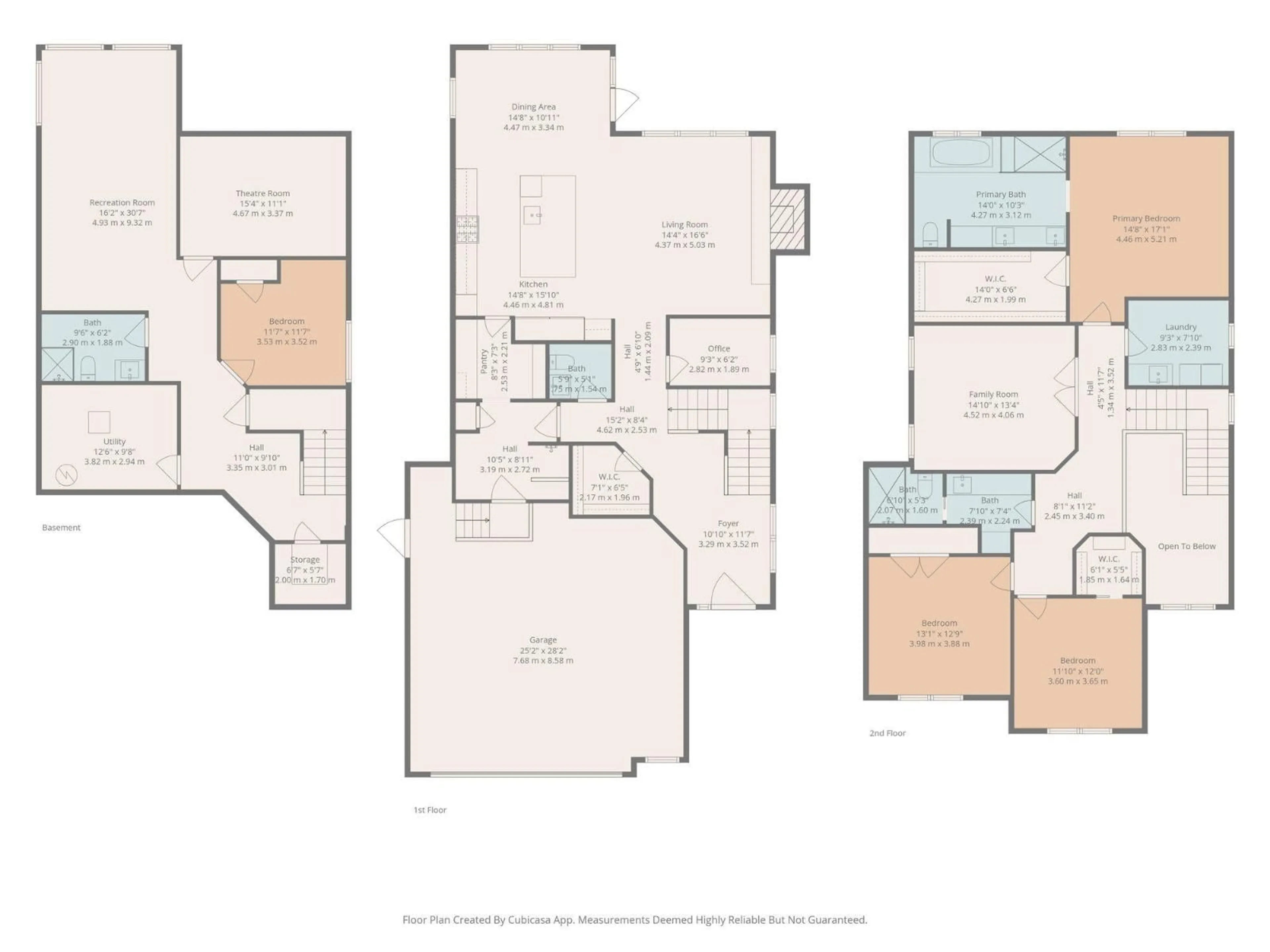 Floor plan for 6 GEORGE CO, Spruce Grove Alberta T7X0M2