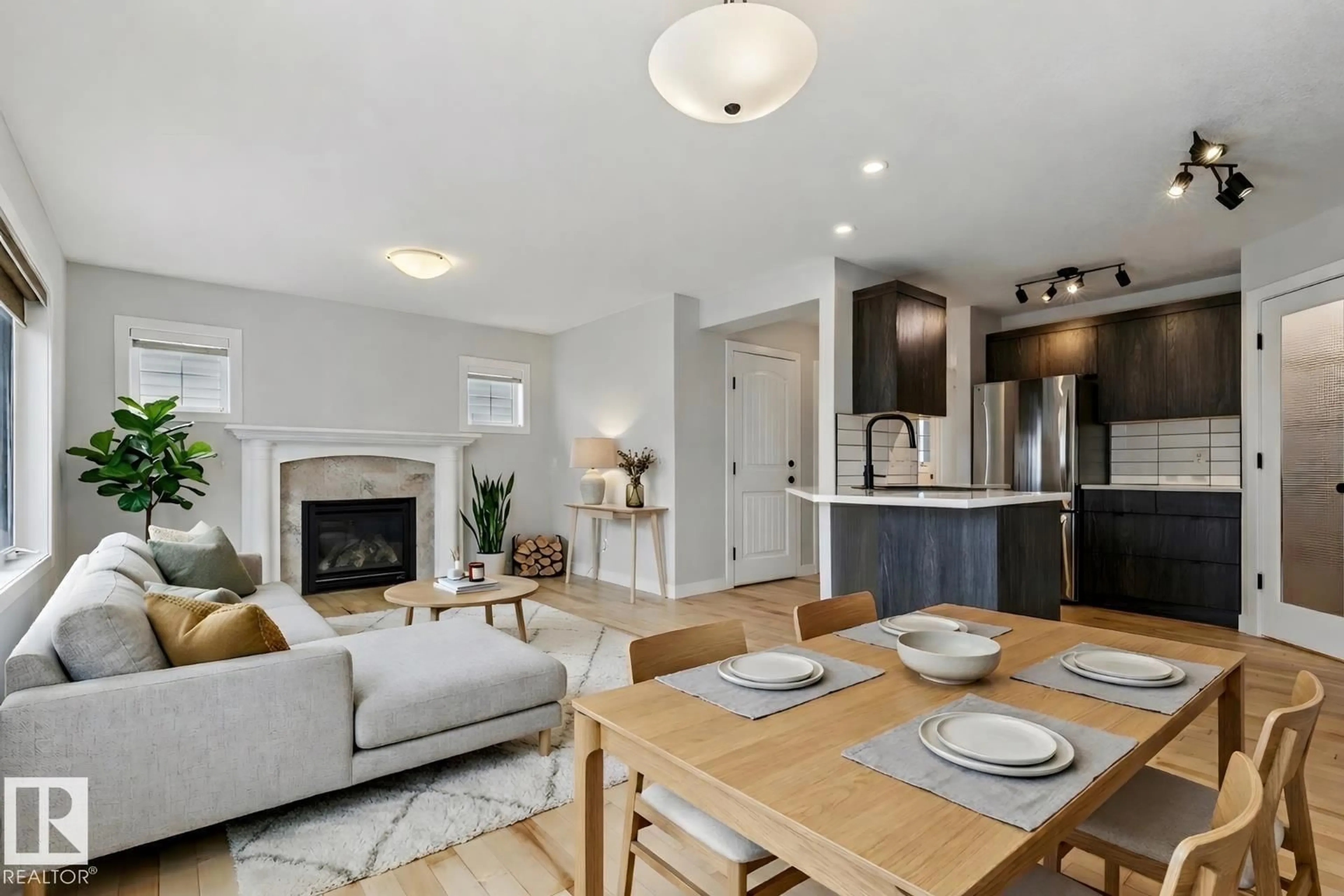 Open concept kitchen, unknown for 323 AVENA LI, Leduc Alberta T9E0L8