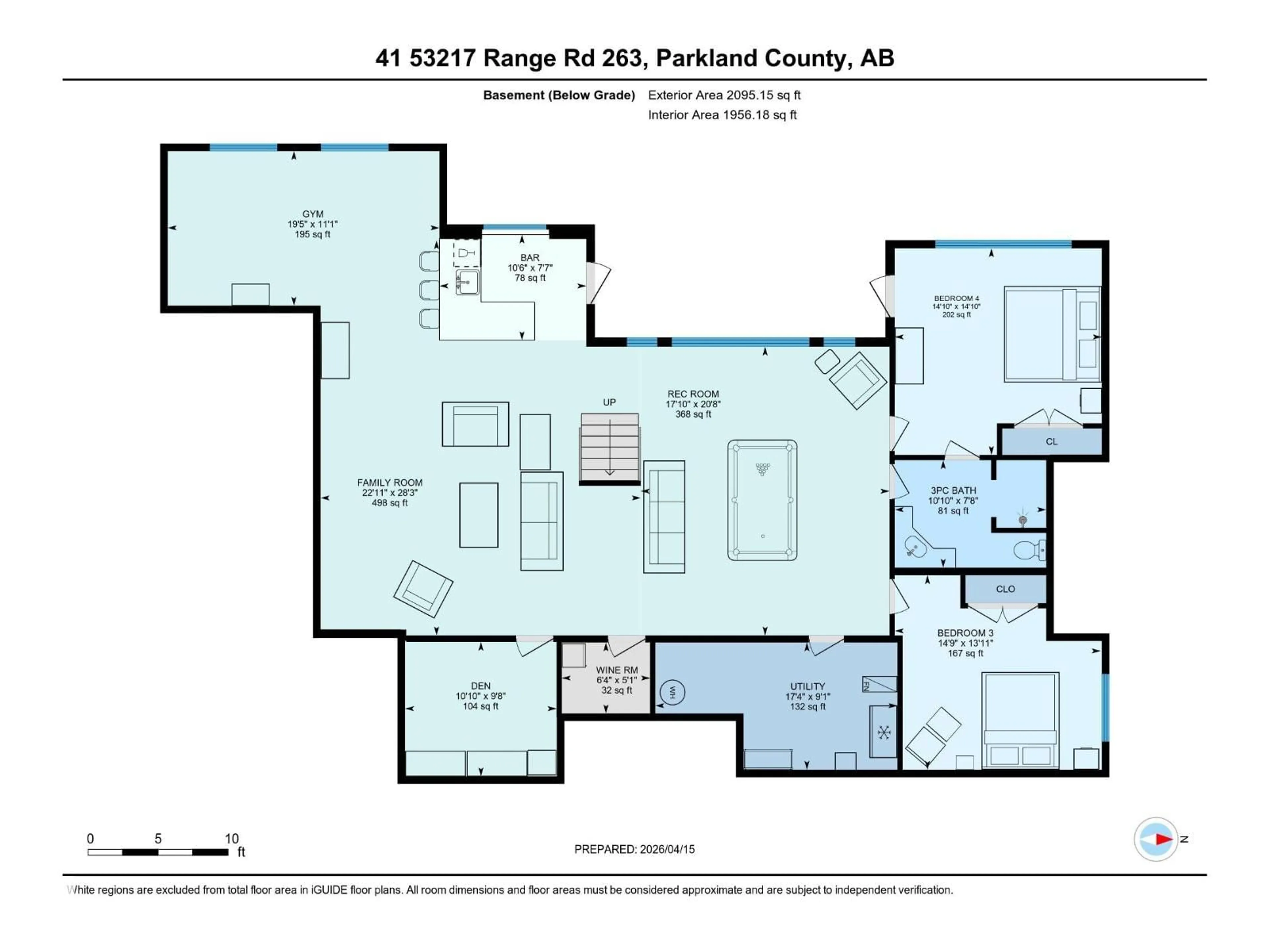Floor plan for 41 53217 RGE ROAD 263, Rural Parkland County Alberta T7X3G2