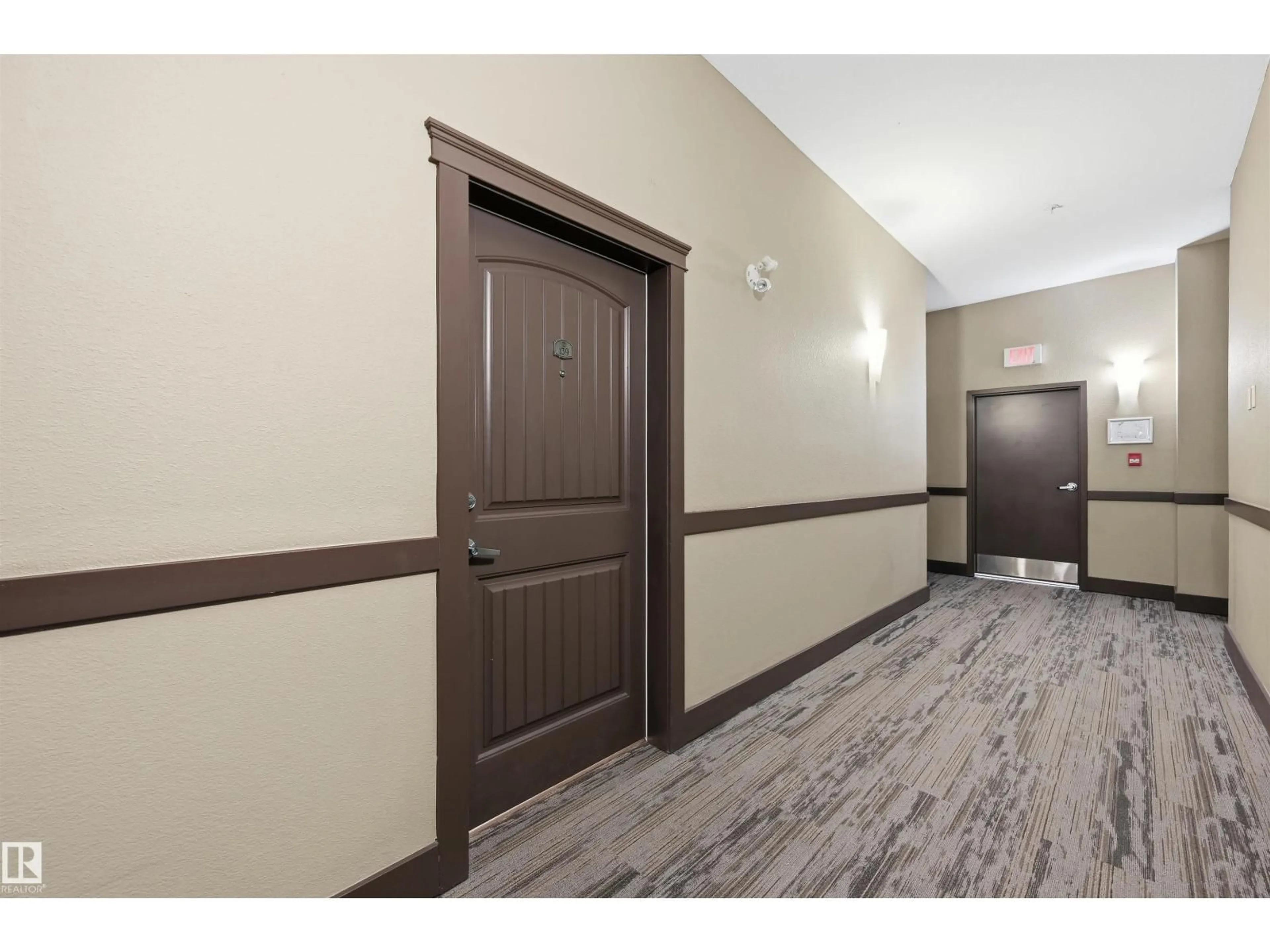Indoor foyer for #139 - 2503 HANNA CR, Edmonton Alberta T6R0H1