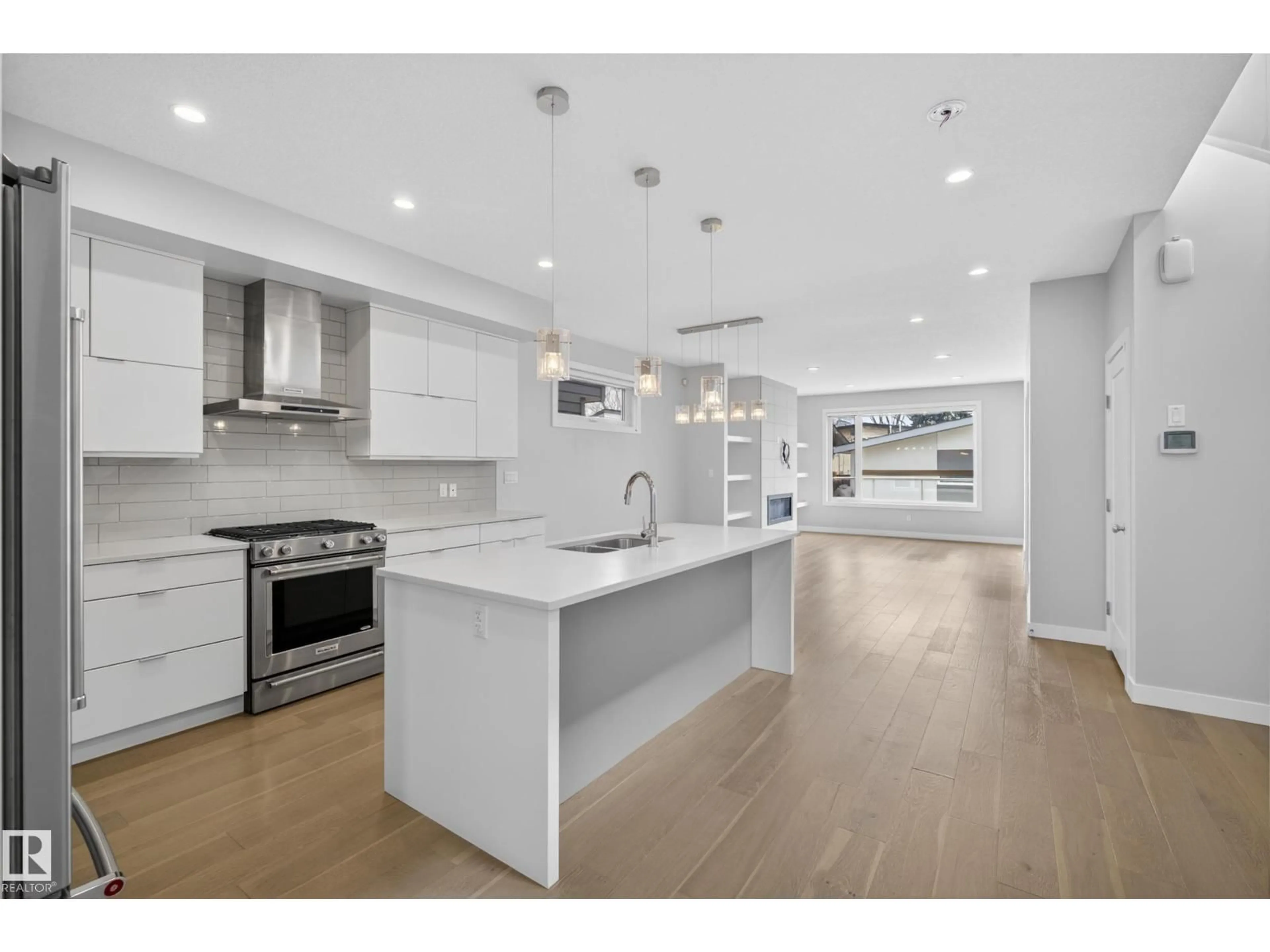 Open concept kitchen, unknown for NW - 10115 83 ST, Edmonton Alberta T6A3N5