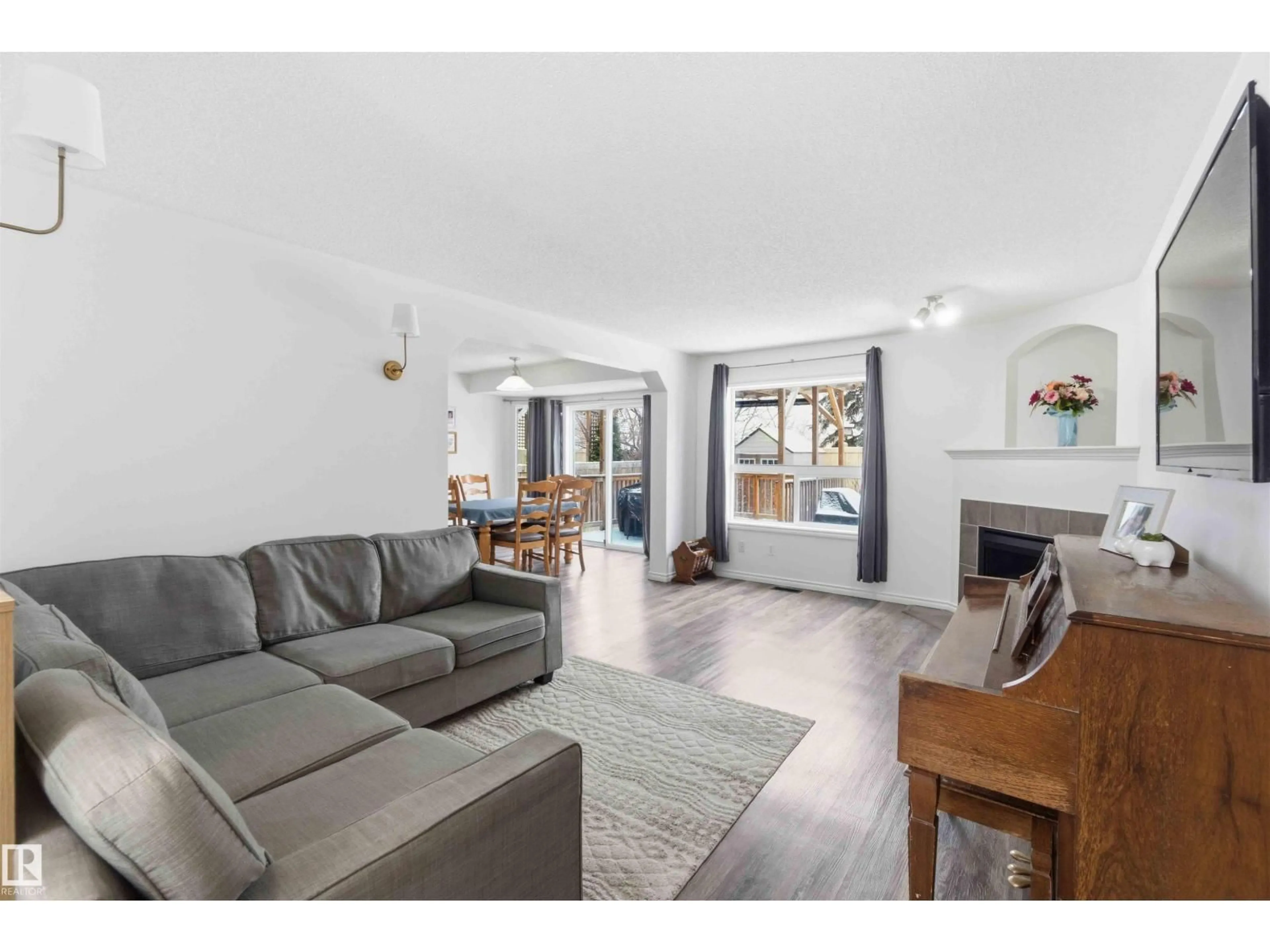 Living room with furniture, unknown for 23 LAWSON BV, Spruce Grove Alberta T7X4P1