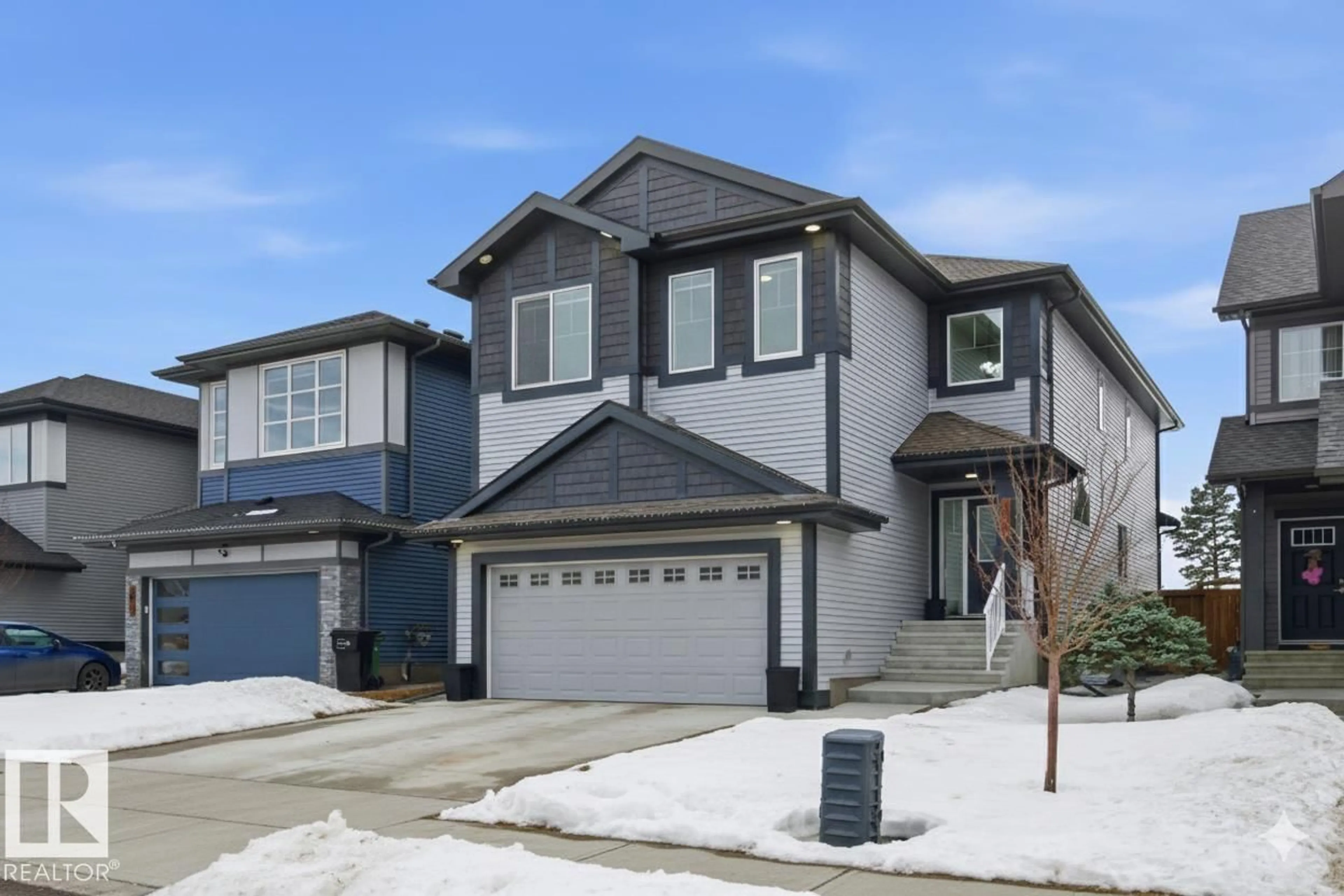 Home with vinyl exterior material, street for SW - 3420 CHECKNITA TC, Edmonton Alberta T6W4H6