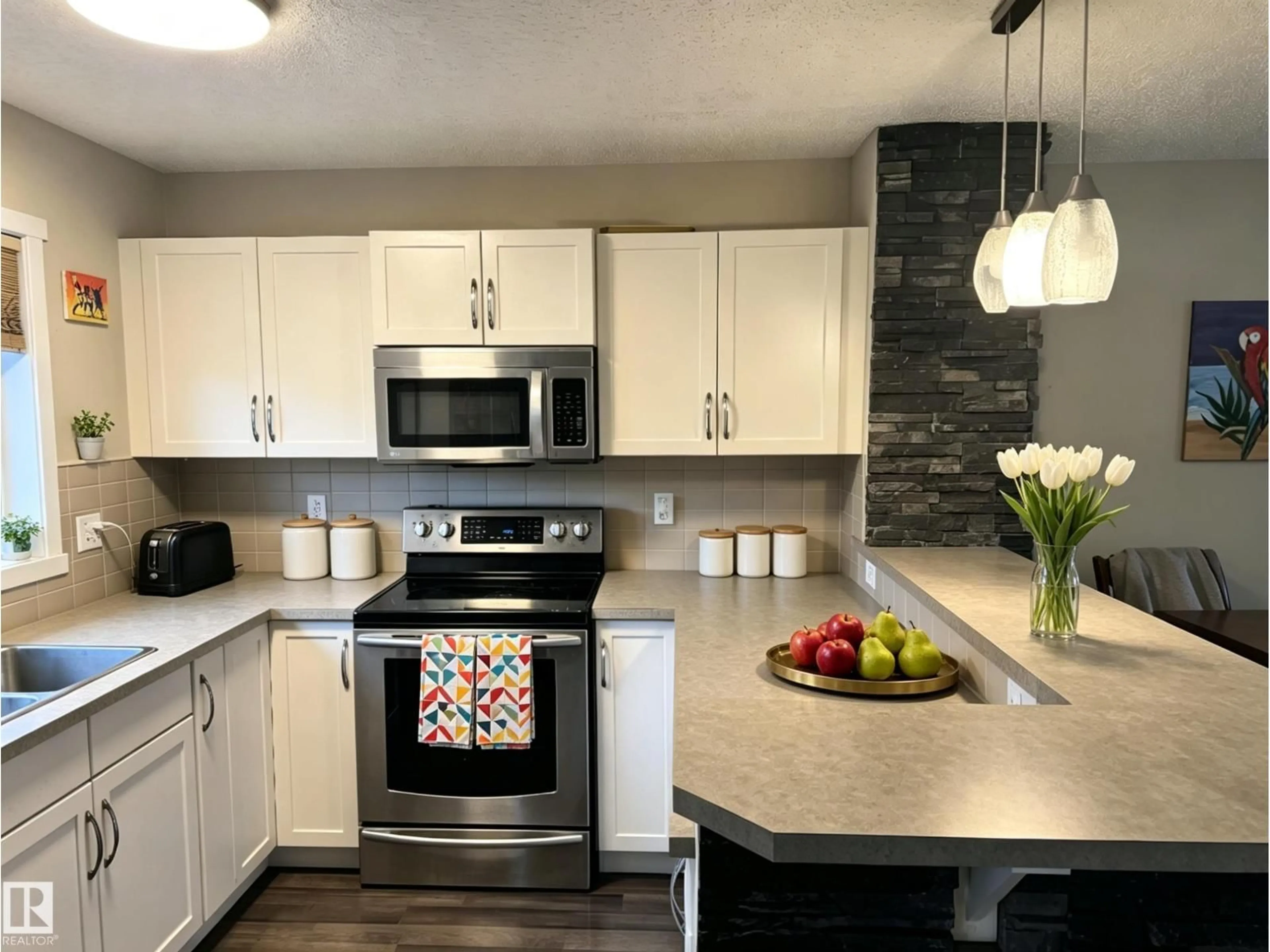 Open concept kitchen, unknown for SW - 225 51A ST, Edmonton Alberta T6X0L4