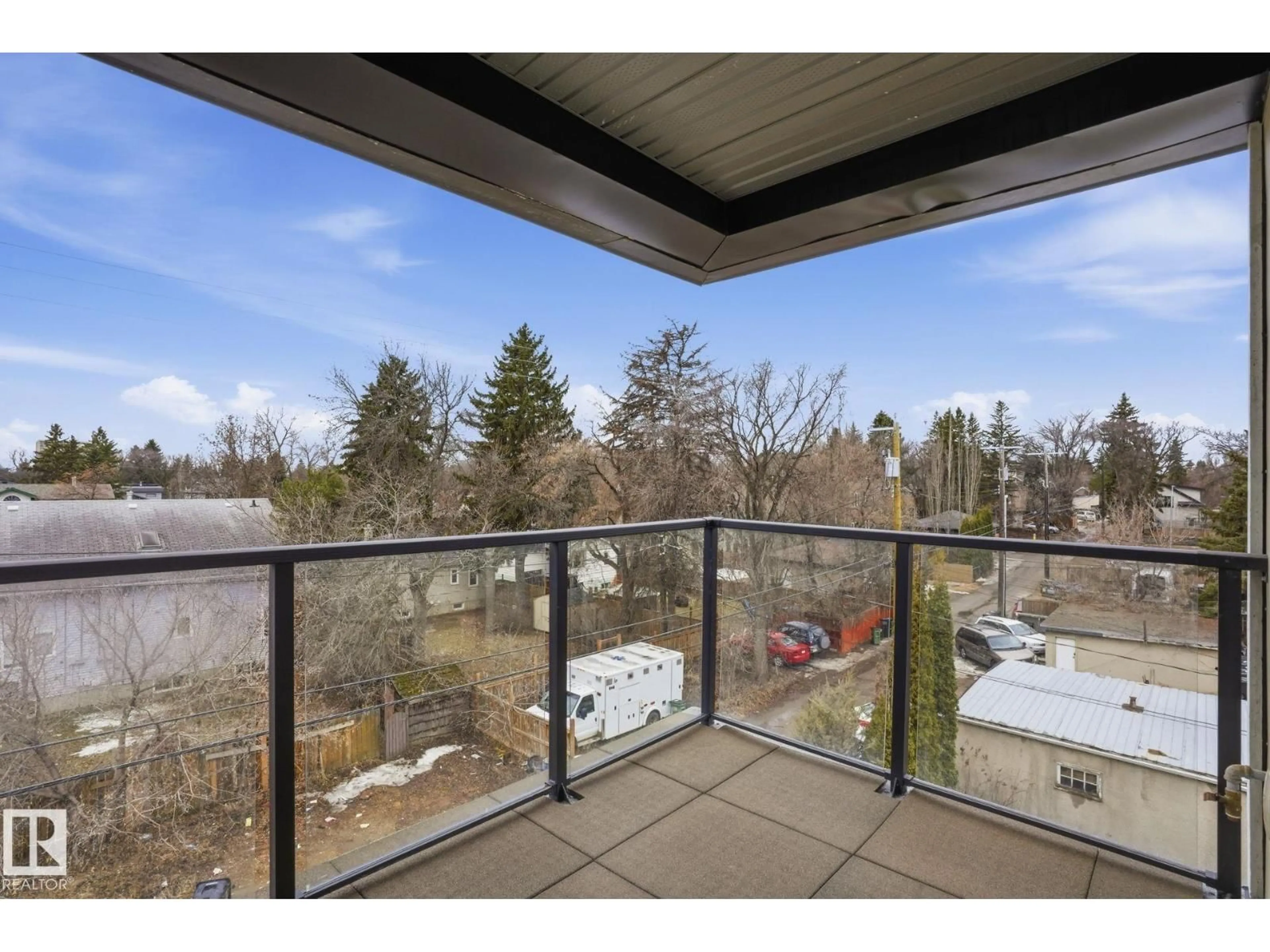 Balcony in the apartment, unknown for 311 - 11503 76 AV, Edmonton Alberta T6G0K6