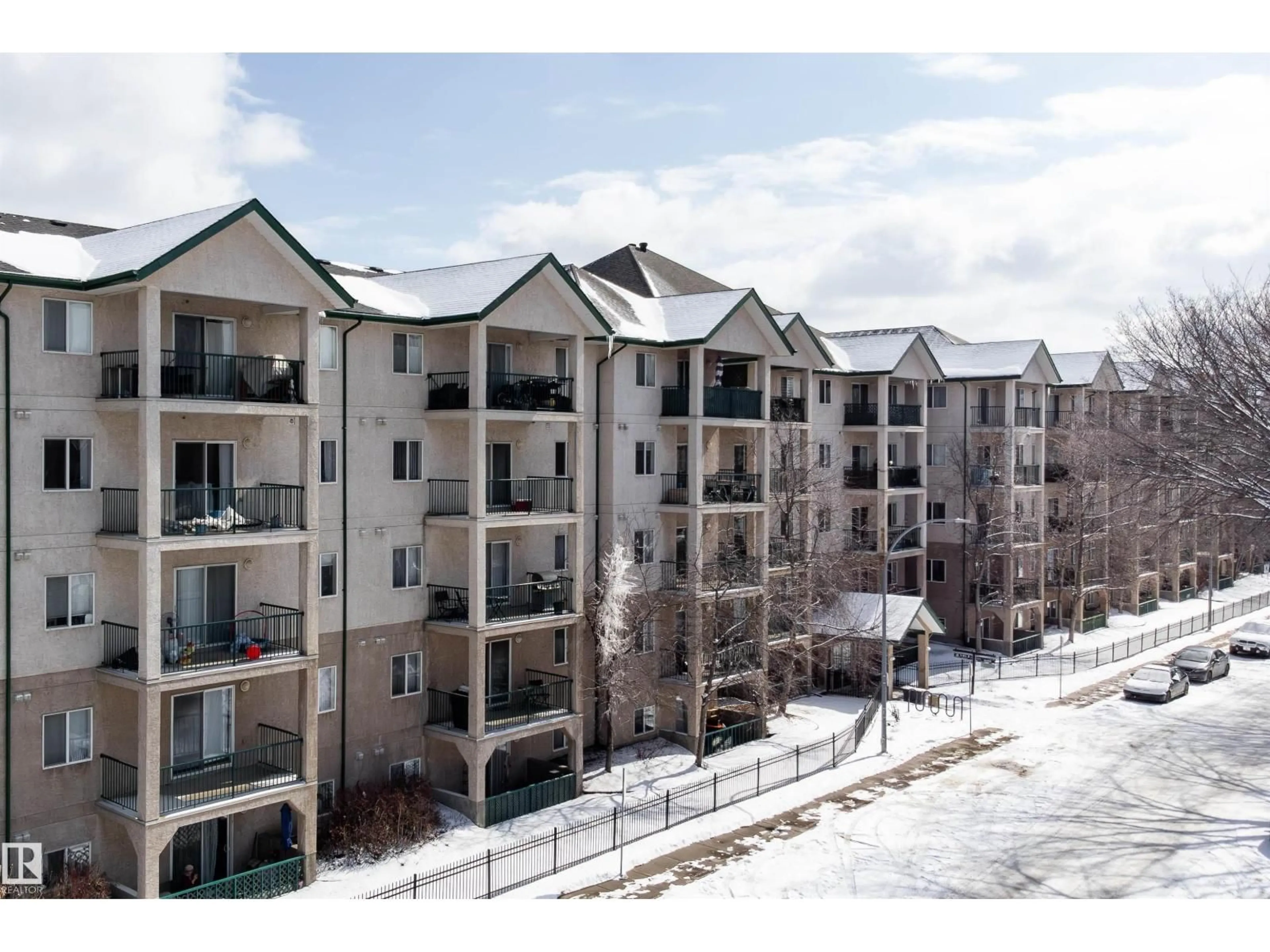 A pic from outside/outdoor area/front of a property/back of a property/a pic from drone, unknown for #231 - 11325 83 ST, Edmonton Alberta T5B4W5