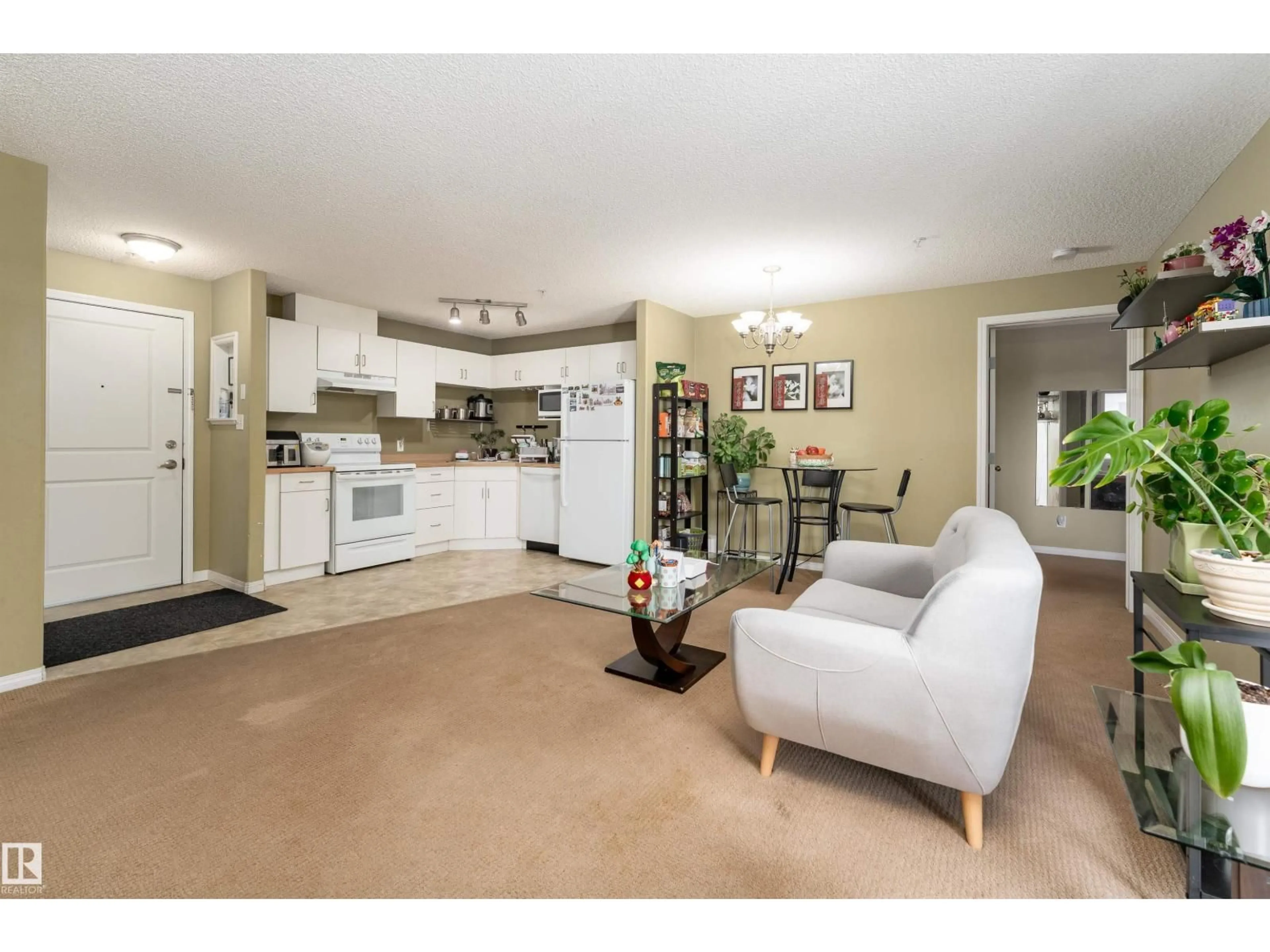 Open concept kitchen, unknown for #231 - 11325 83 ST, Edmonton Alberta T5B4W5