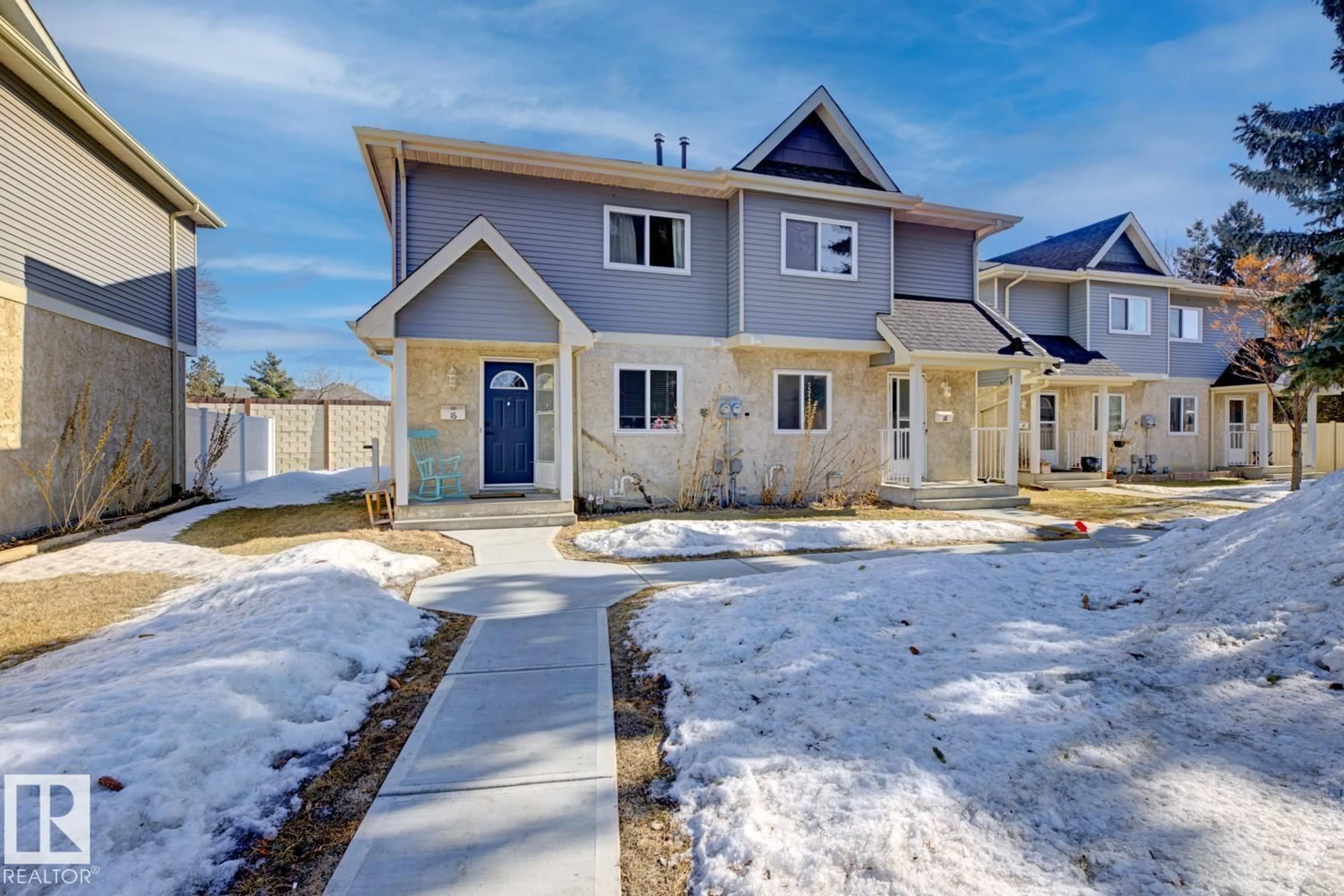 Home with vinyl exterior material, street for #15 - 9619 180 ST NW, Edmonton Alberta T5T4L9