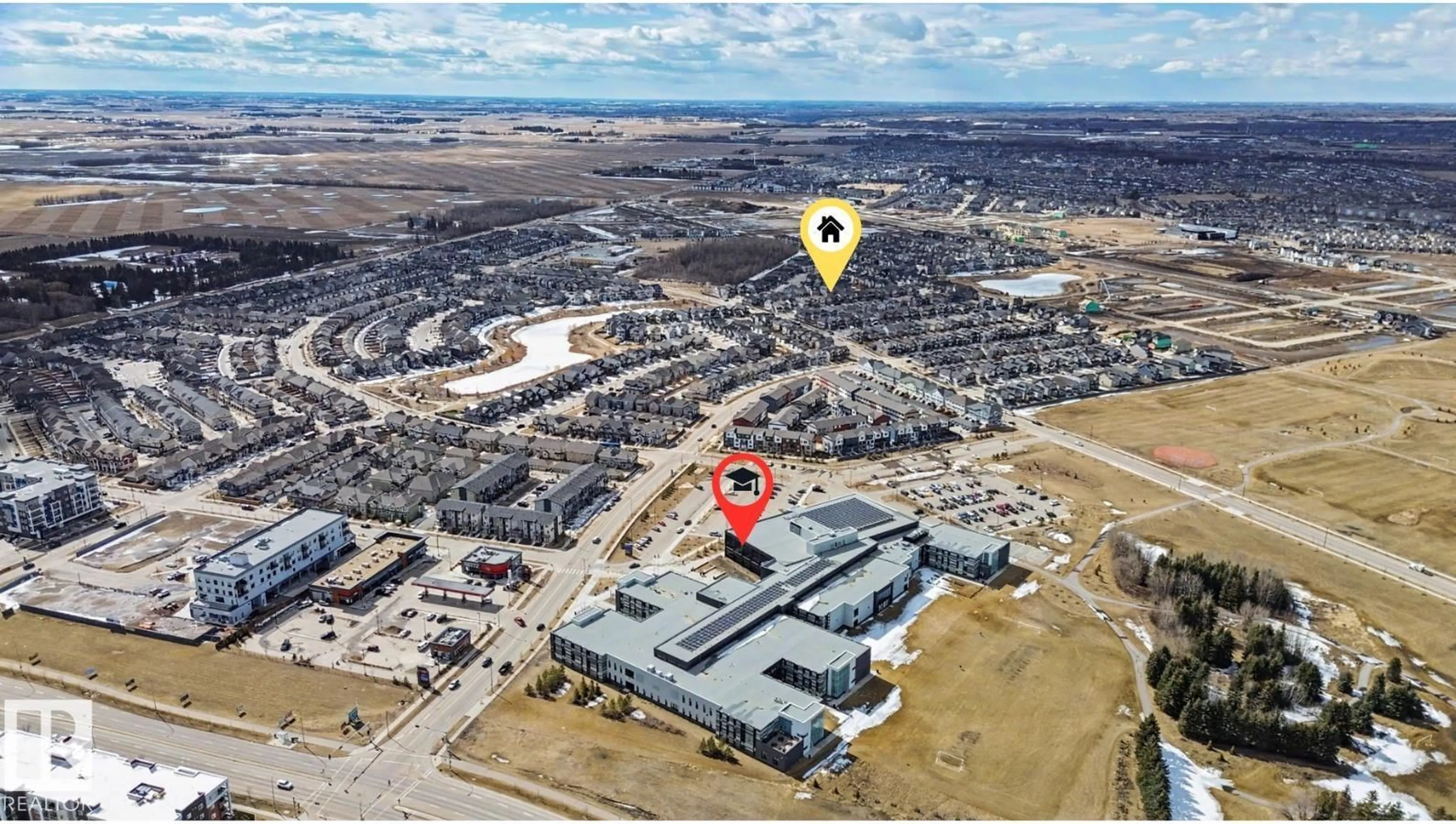 Picture of a map for SW - 2721 DONAGHEY CR, Edmonton Alberta T6W4S9