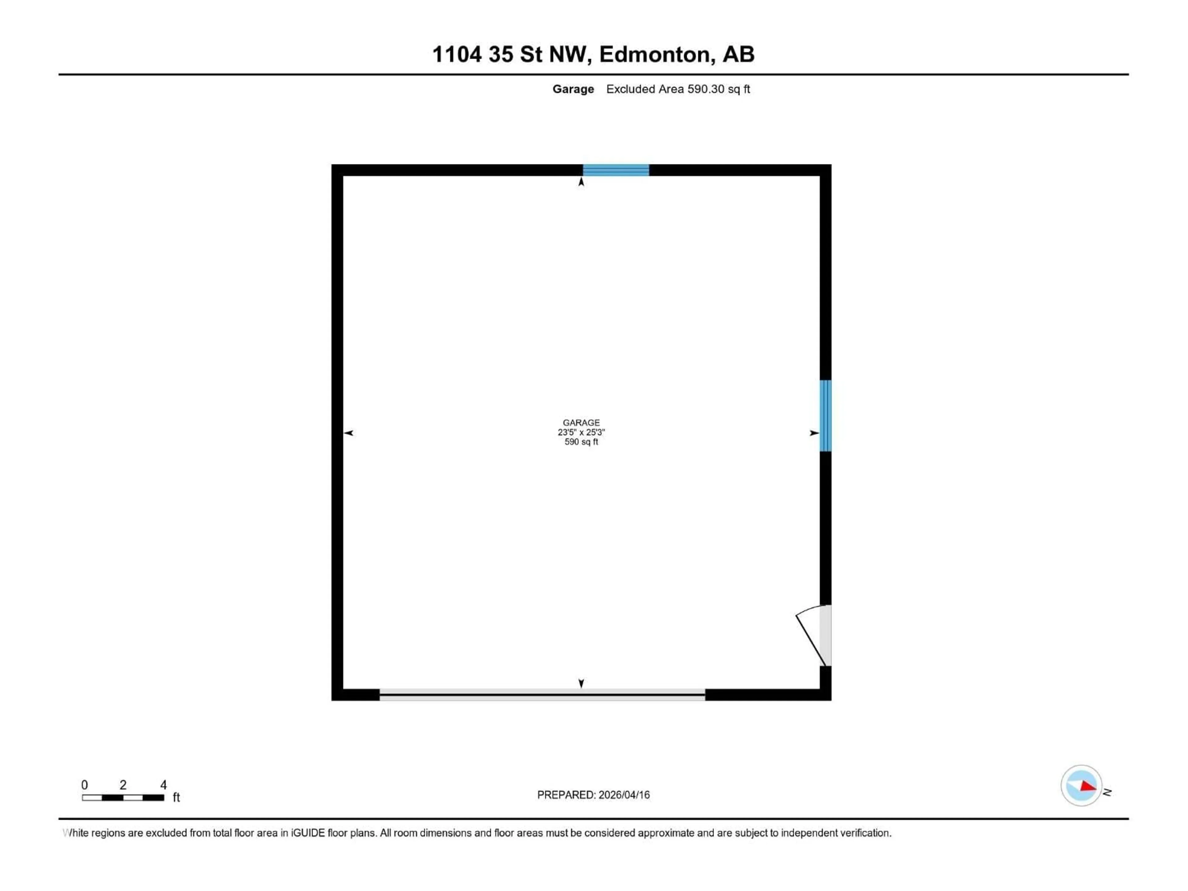 Floor plan for NW - 1104 35 ST, Edmonton Alberta T6L3E7