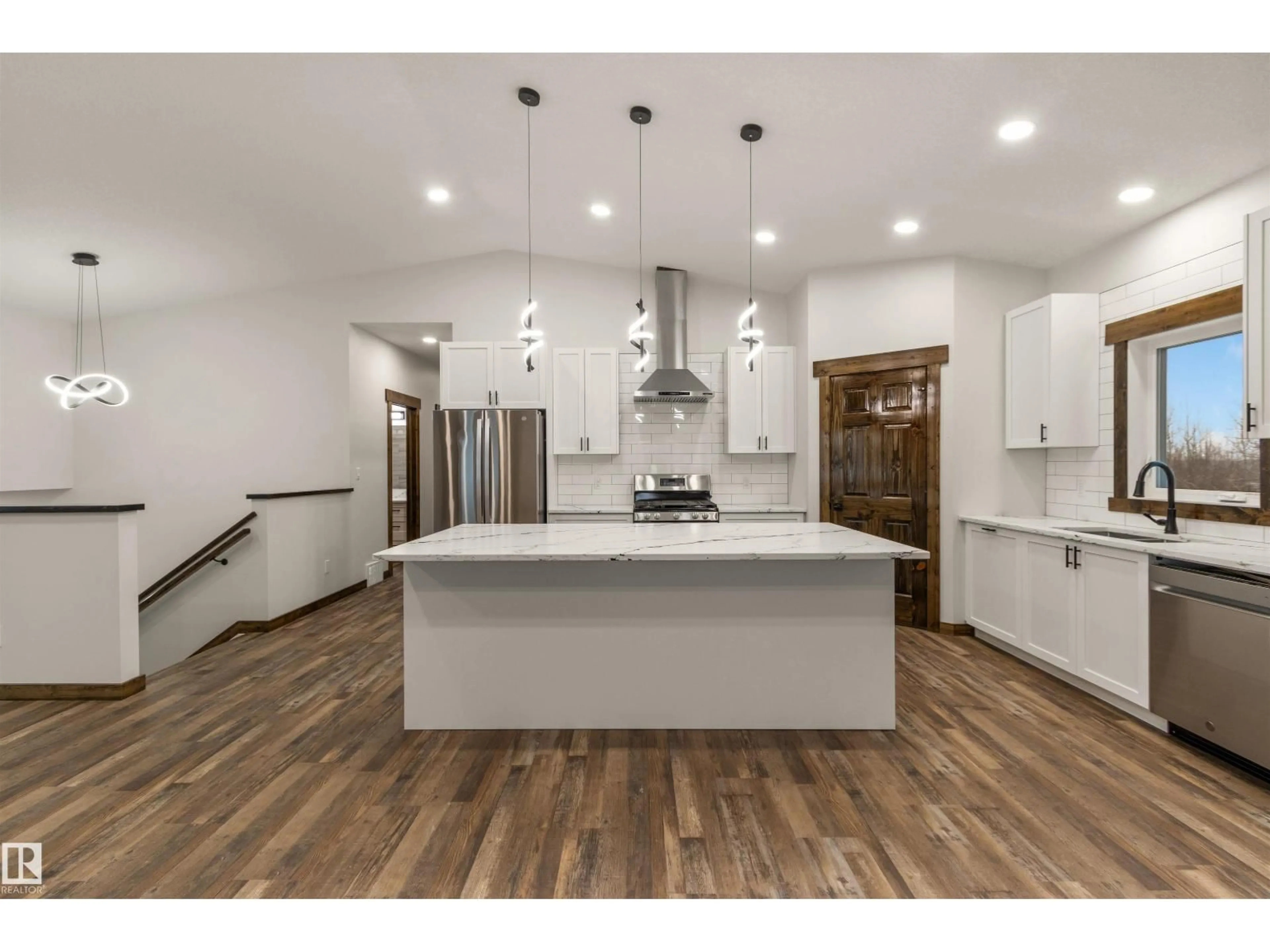 Open concept kitchen, unknown for 8 RANGE RD 80, Rural Brazeau County Alberta T7A0C1