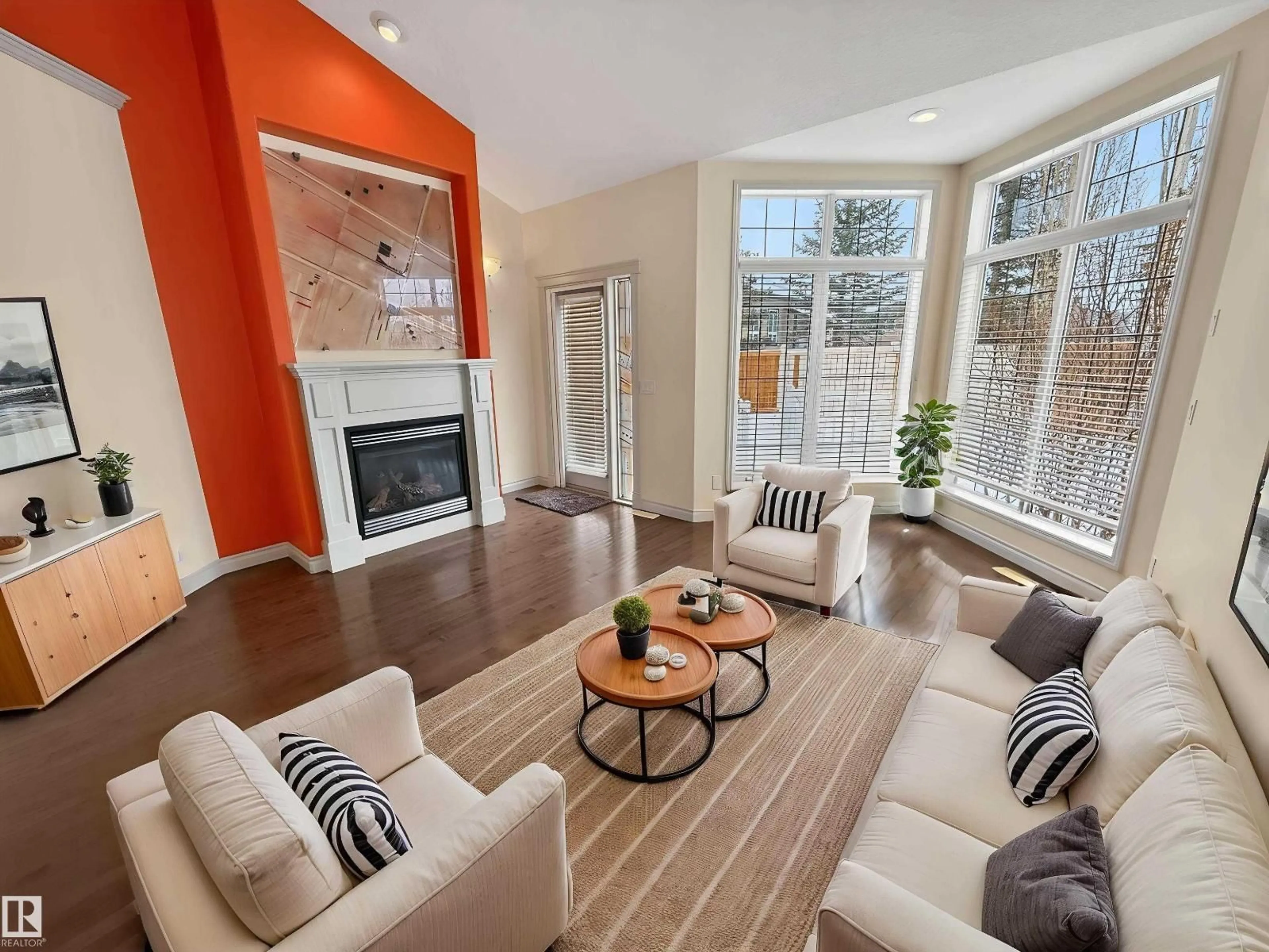 Living room with furniture, unknown for 6 BRIARWOOD VG, Stony Plain Alberta T7Z2Y7