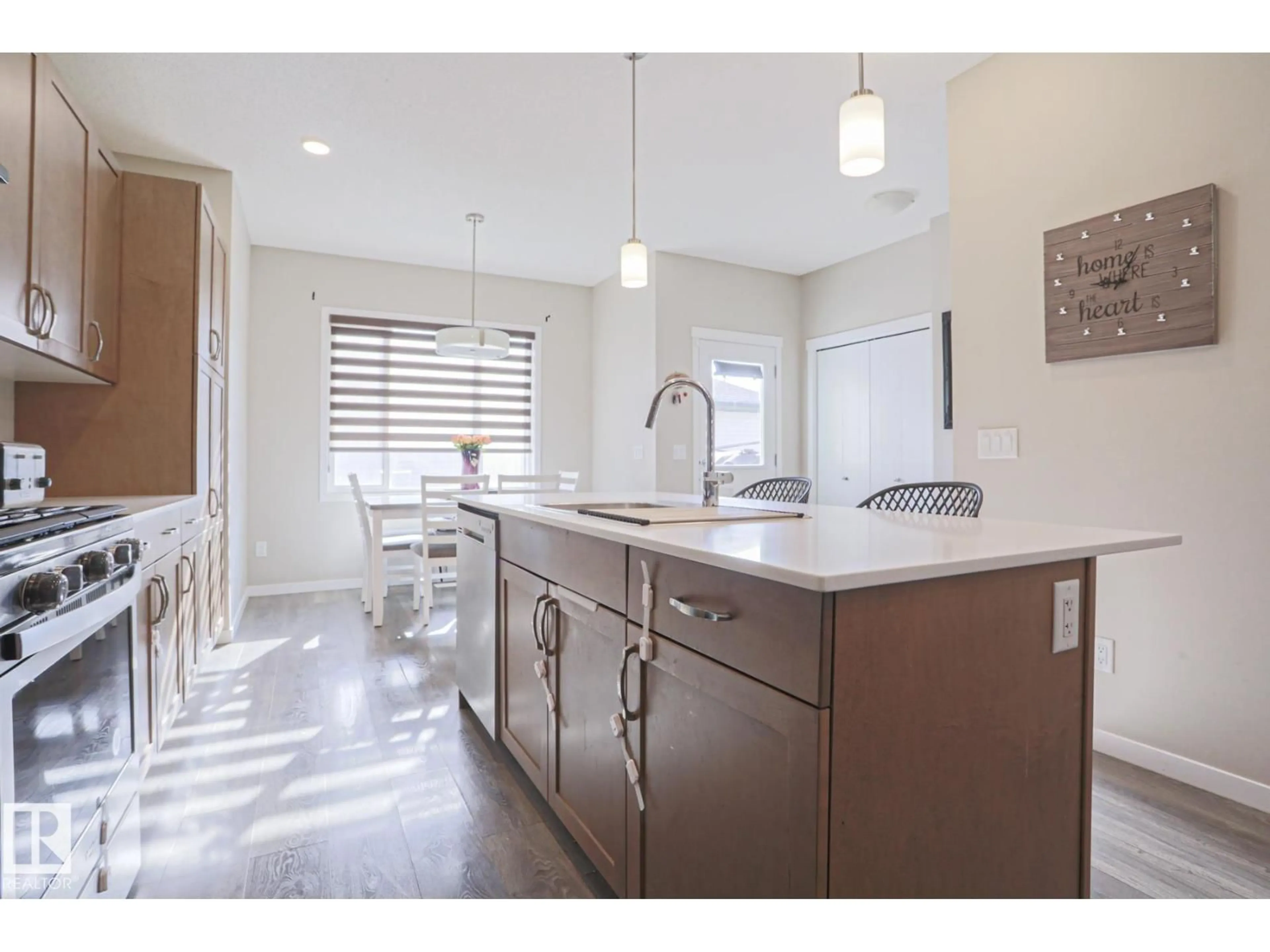 Open concept kitchen, unknown for NW - 1505 24 ST, Edmonton Alberta T6T2B9