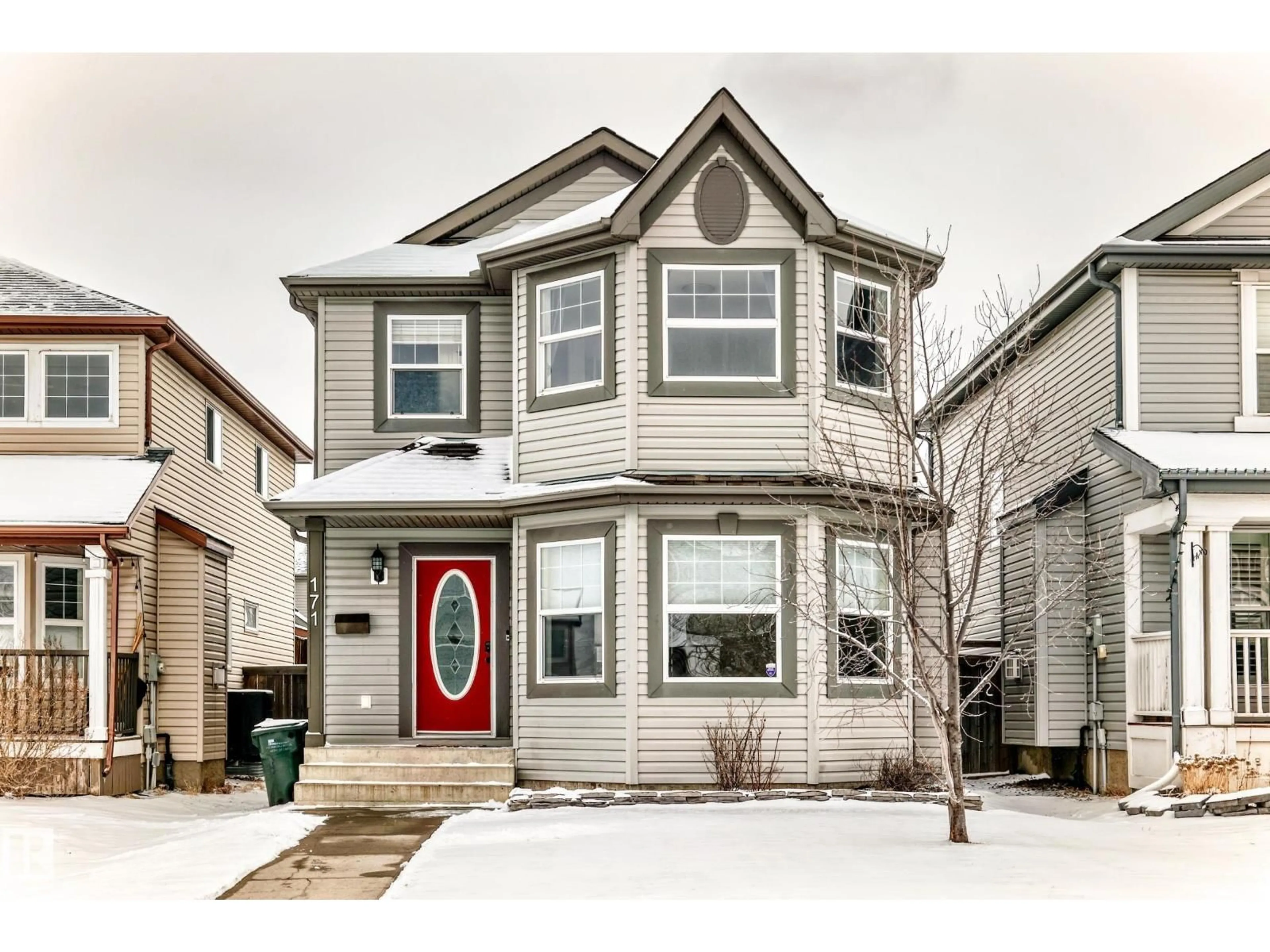 Home with vinyl exterior material, street for 171 SUMMERTON CR, Sherwood Park Alberta T8H2V6