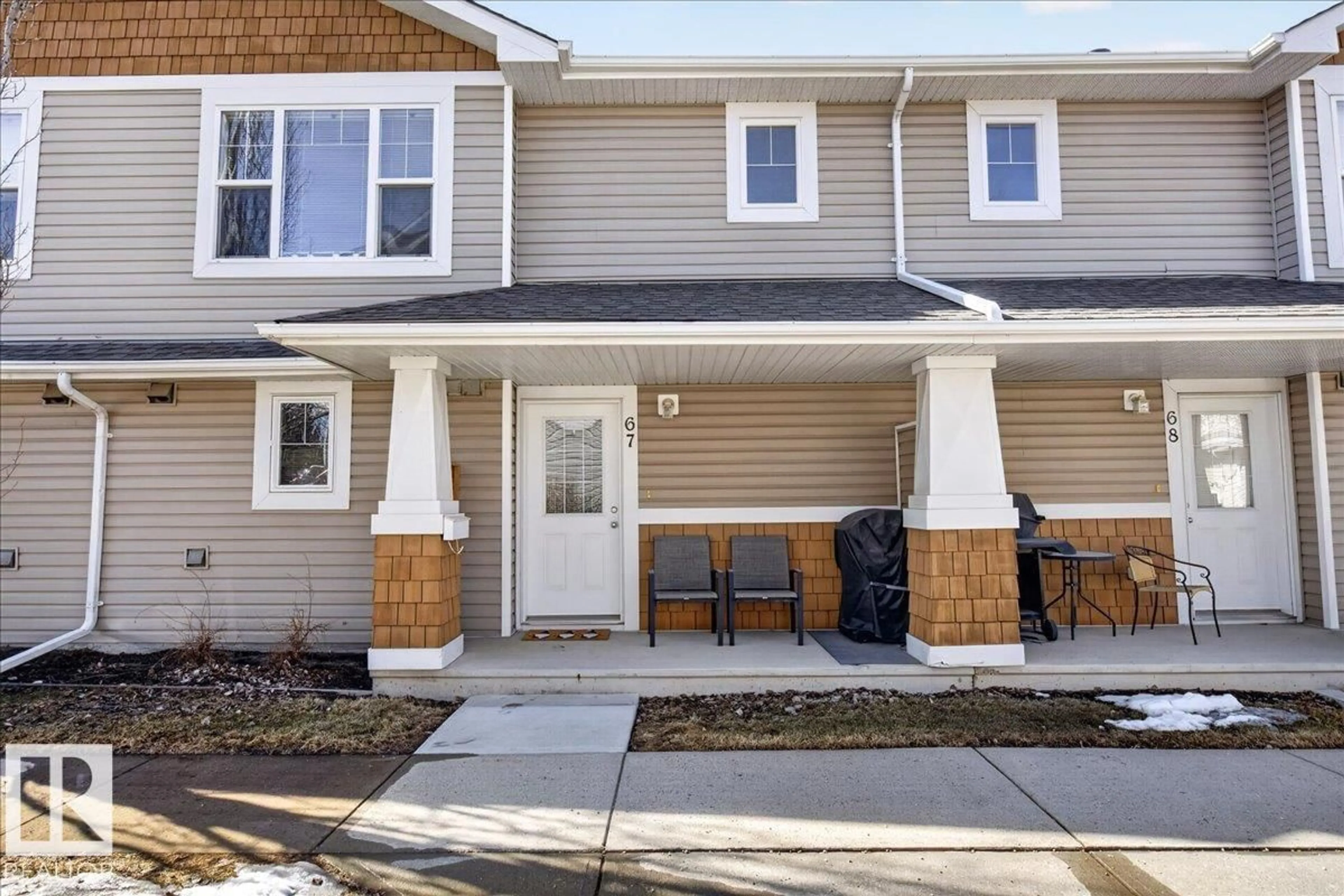 Home with vinyl exterior material, street for 70 - 67 CAVAN RD, Sherwood Park Alberta T8H2W9
