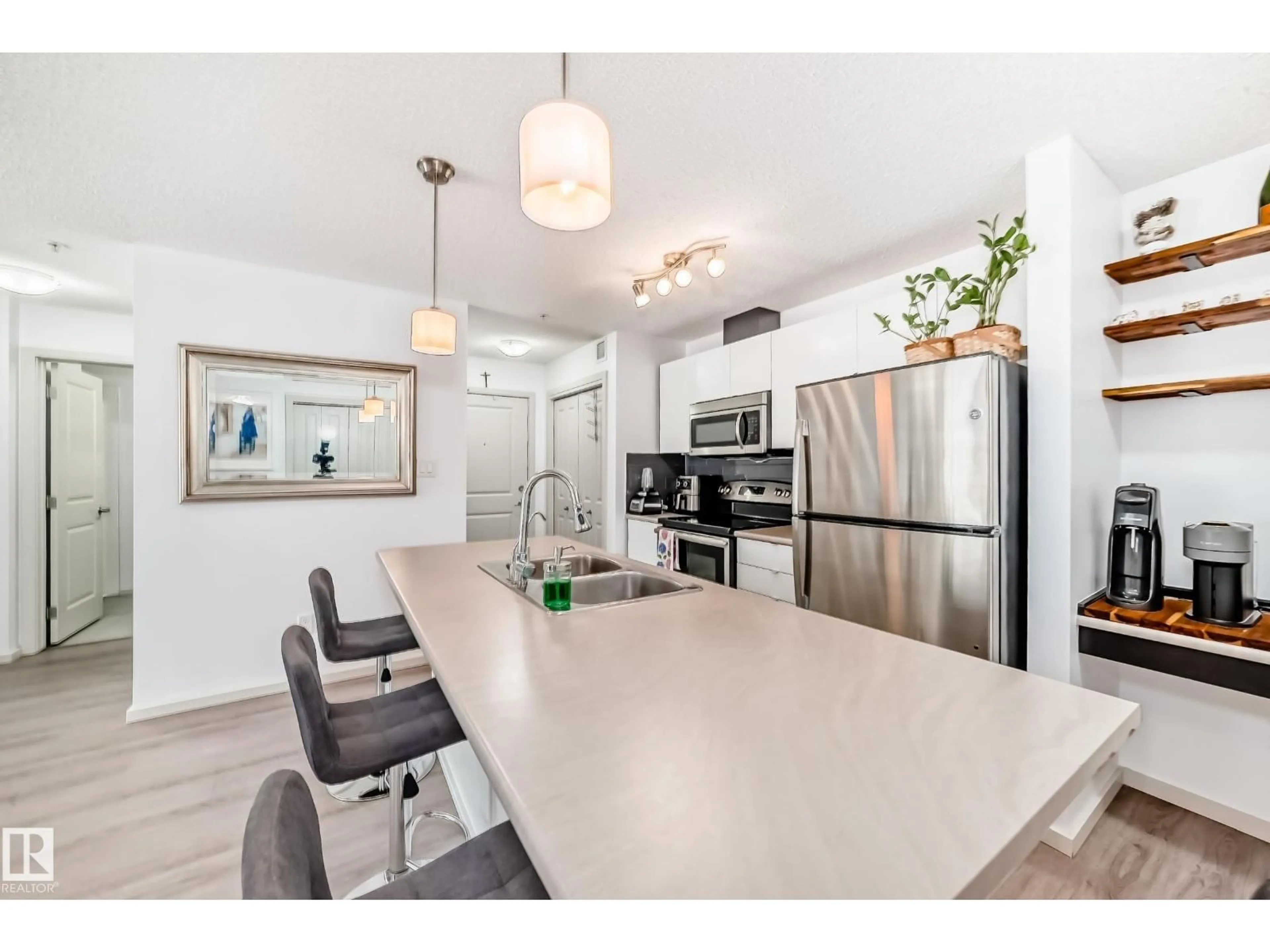 Open concept kitchen, unknown for 148-348 WINDERMERE RD, Edmonton Alberta T6W2P2