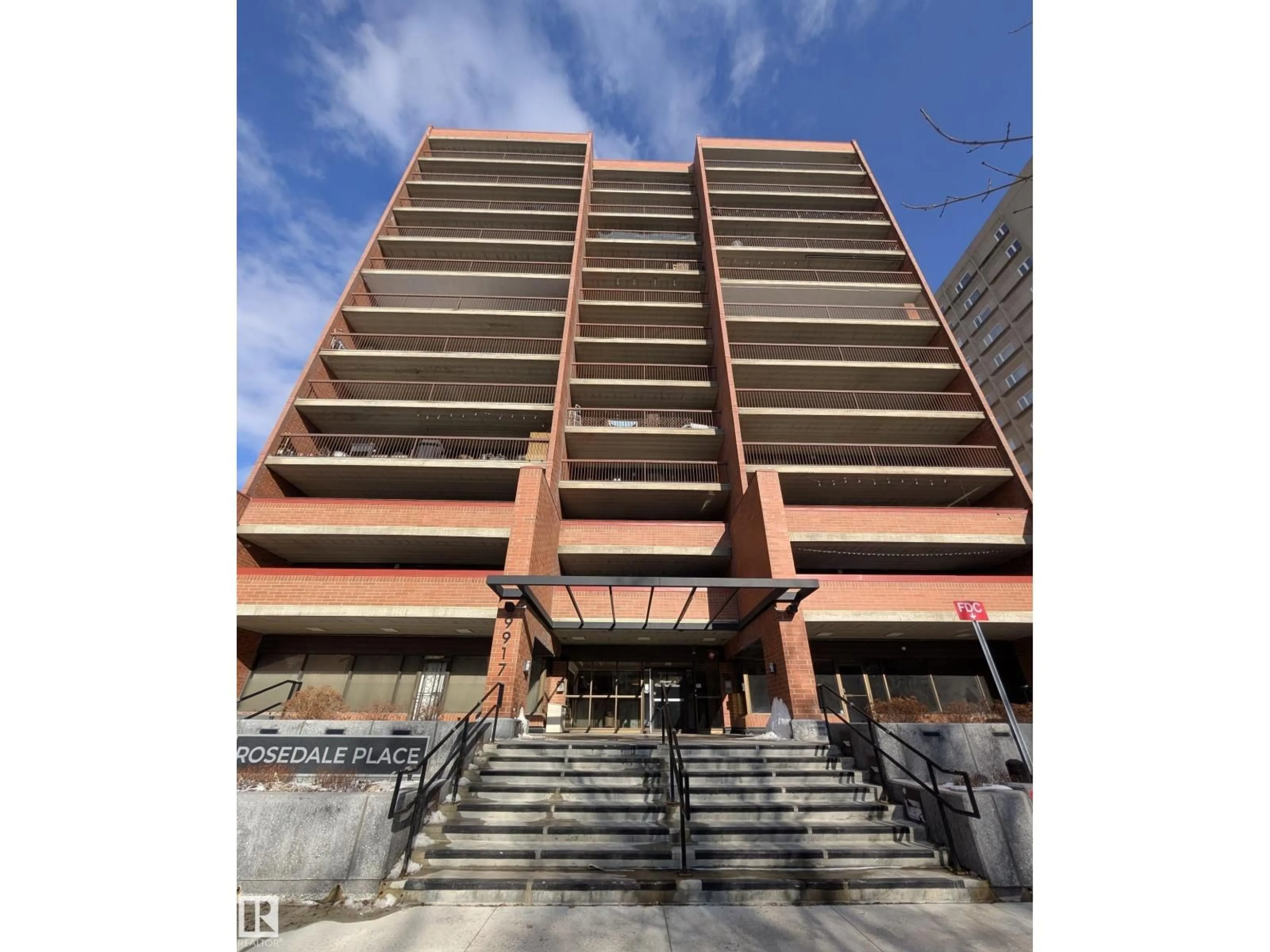 Indoor foyer for #208 - 9917 110 ST NW, Edmonton Alberta T5K2N4