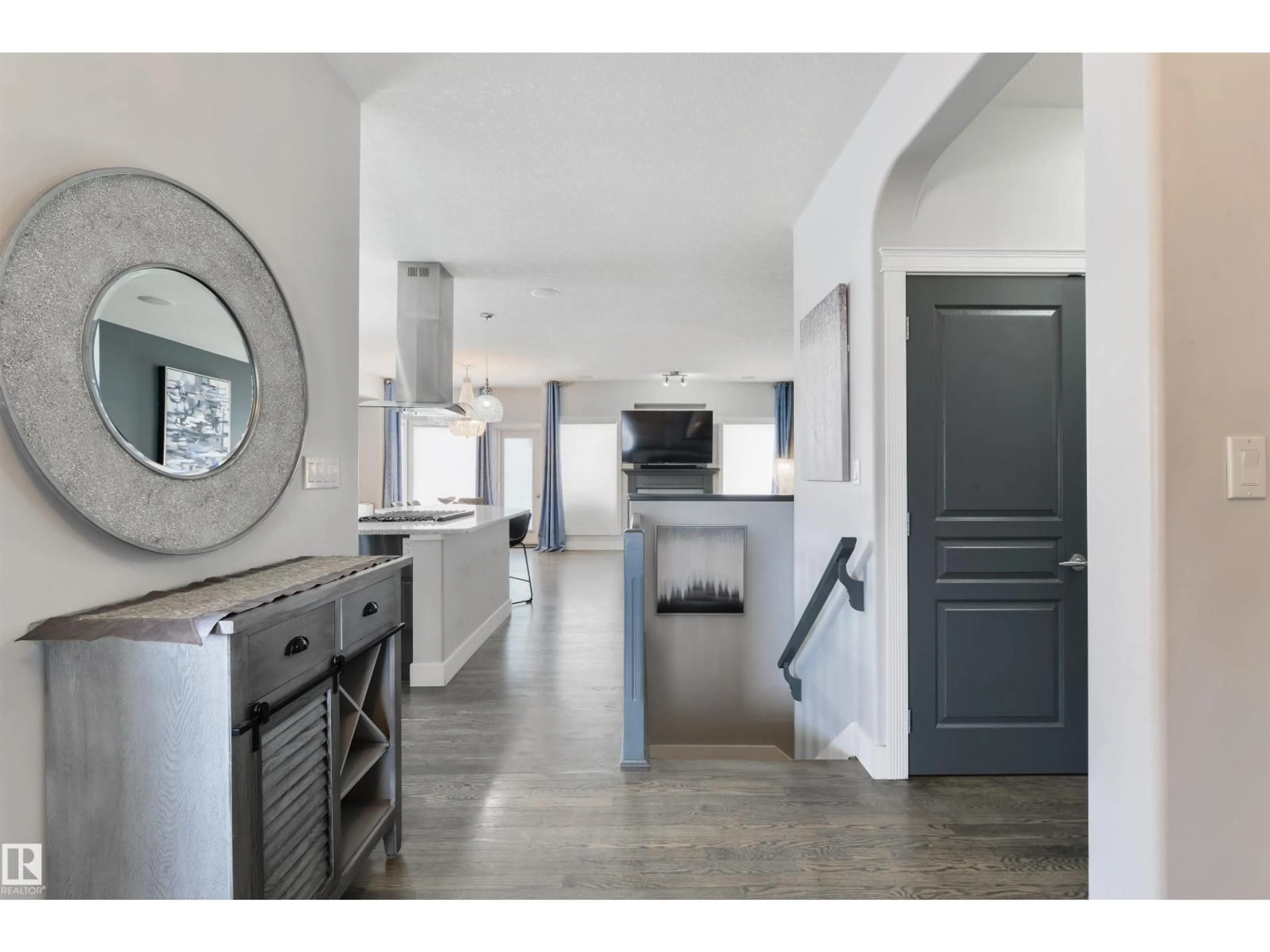 Open concept kitchen, ceramic/tile floor for 46 LONGVIEW CR, Spruce Grove Alberta T7X4R6