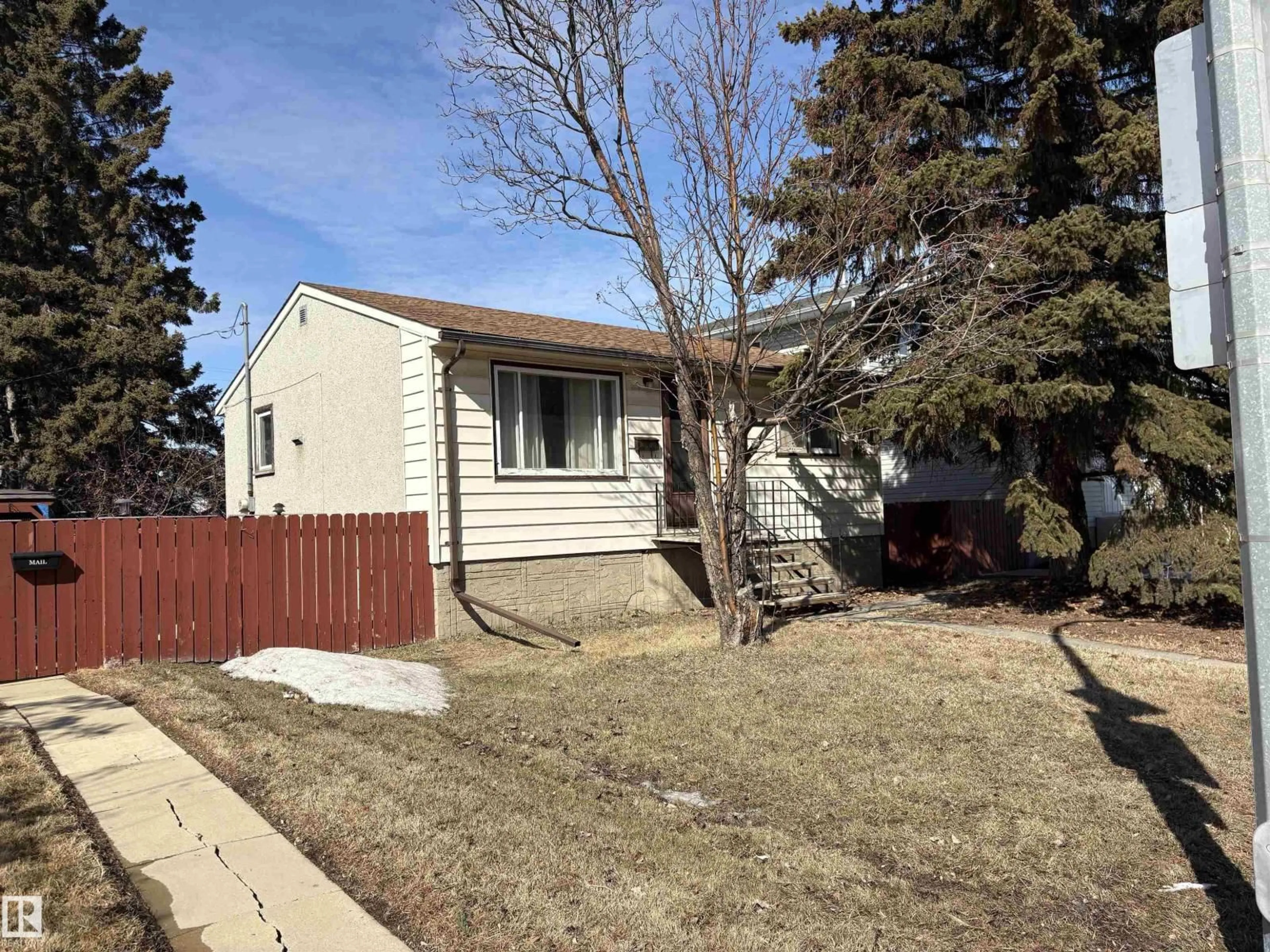 Home with vinyl exterior material, street for NW - 10916 151 ST, Edmonton Alberta T5P1W1