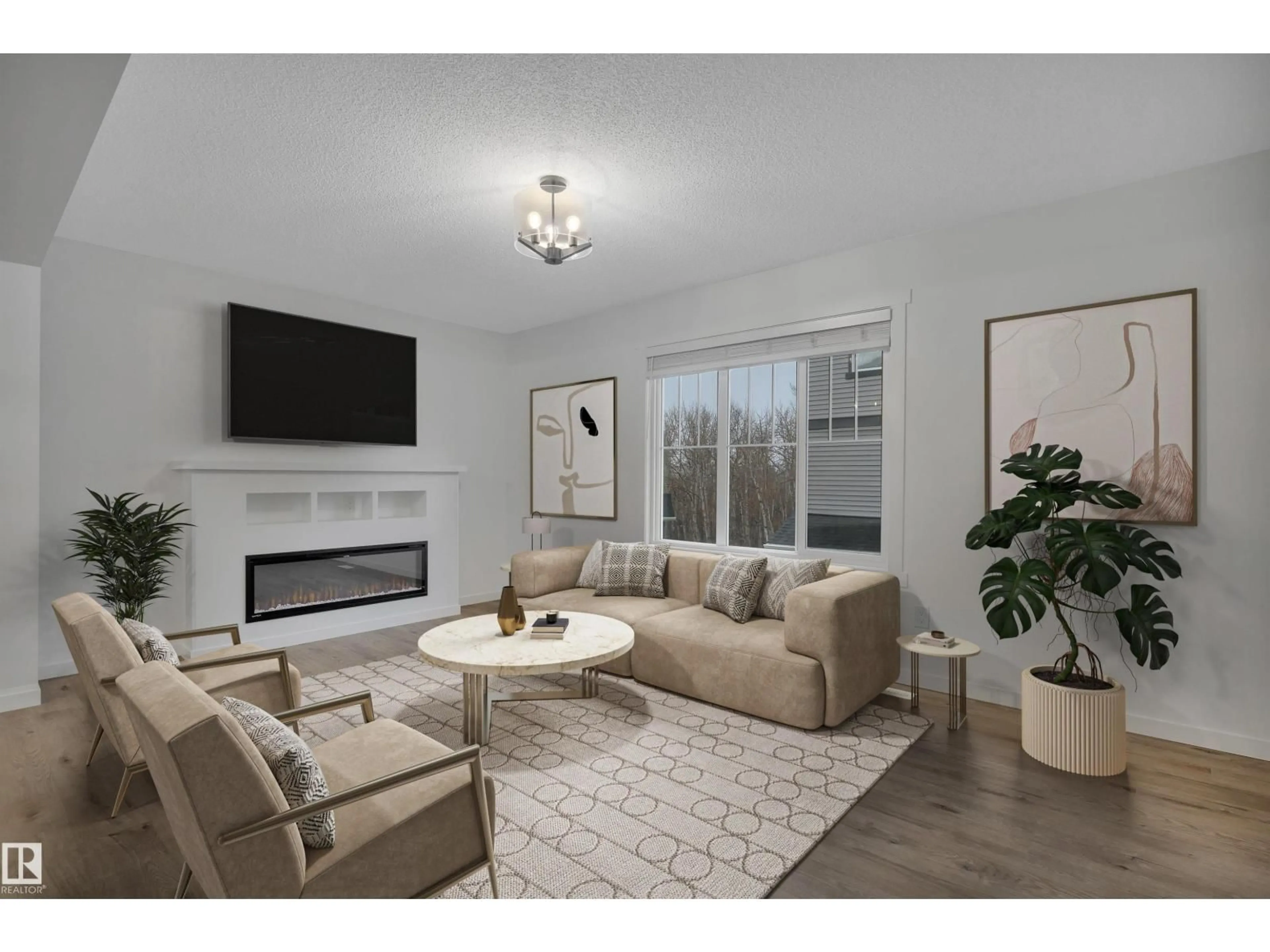 Living room with furniture, unknown for 79 MCLAUGHLIN DR, Spruce Grove Alberta T7X0K3