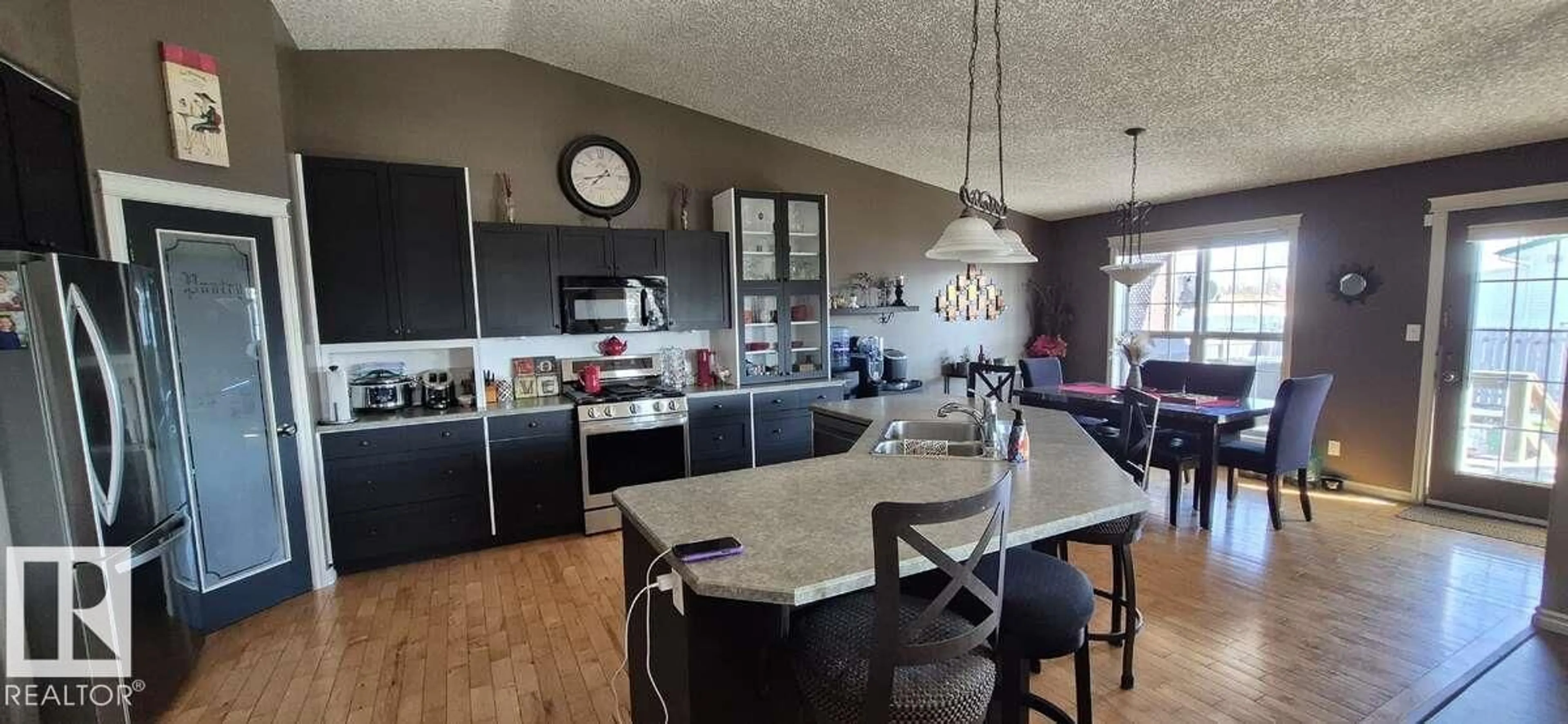 Open concept kitchen, unknown for 4235 55 AV, Tofield Alberta T0B4J0